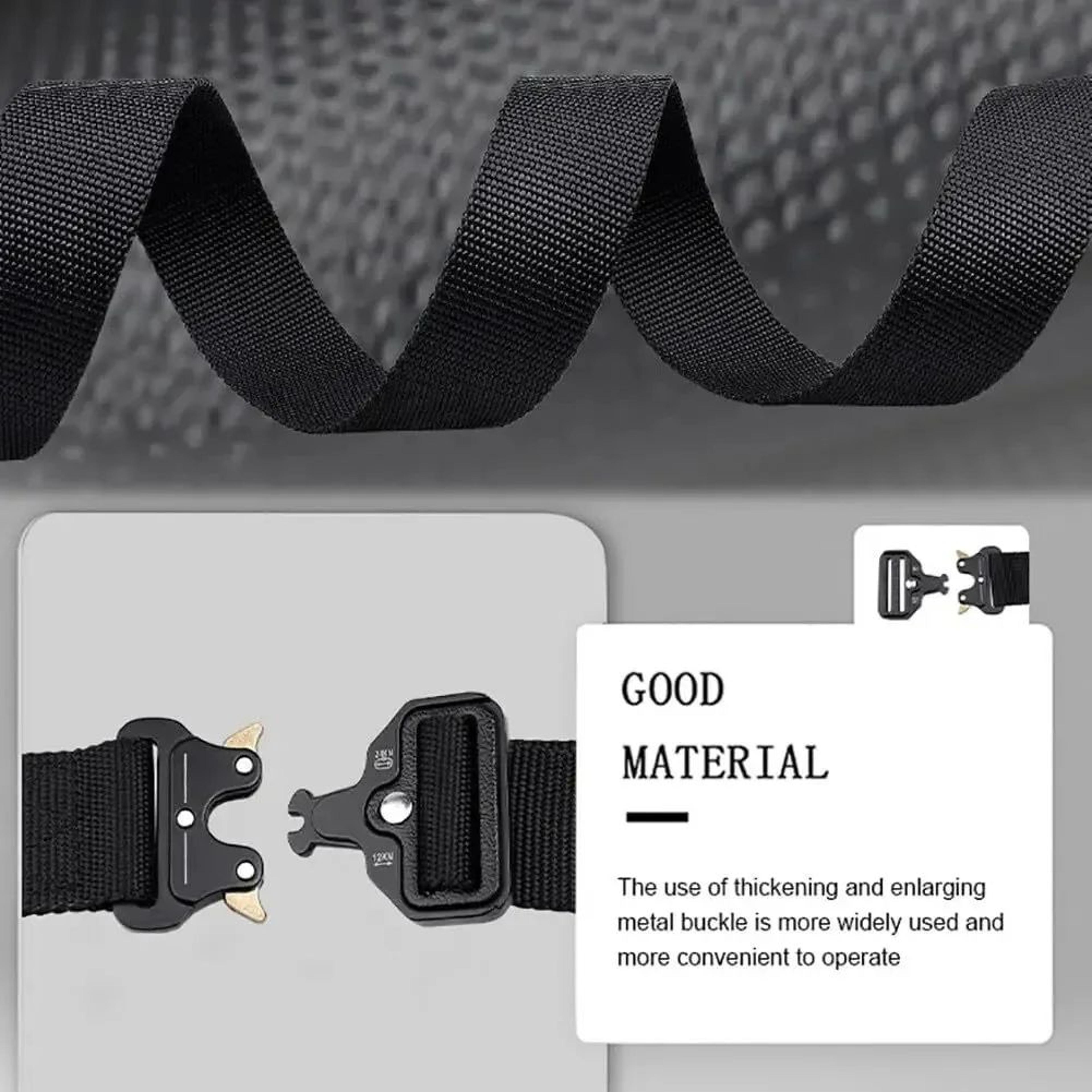1pc Adjustable Padded Utility Waist Belt With Quick Release Buckle  Breathable Outdoor Work Hiking  4