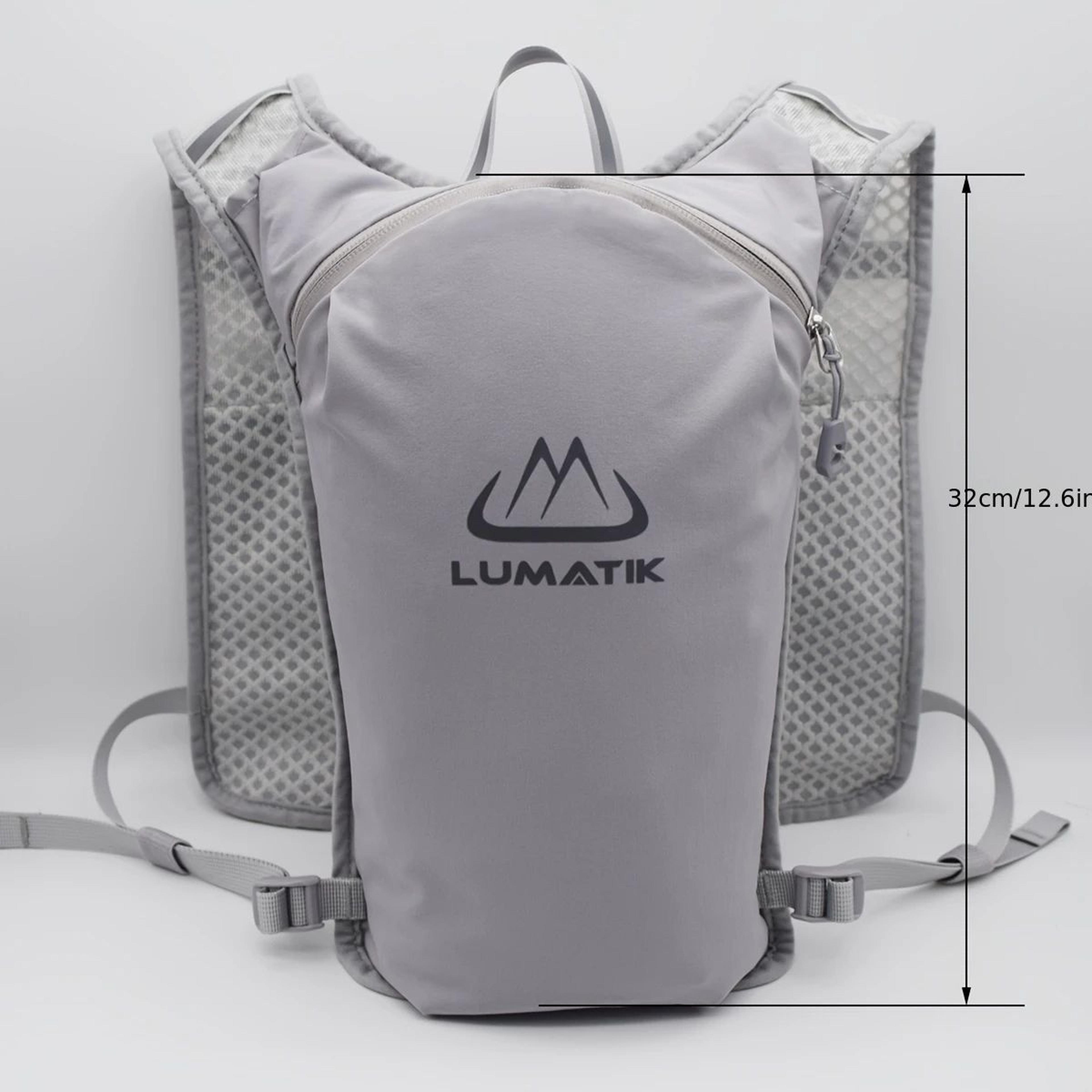 LUMATIK Ultralight Hydration Backpack  Breathable Water Pack For Trail Running Cycling Hiking  Outd 1