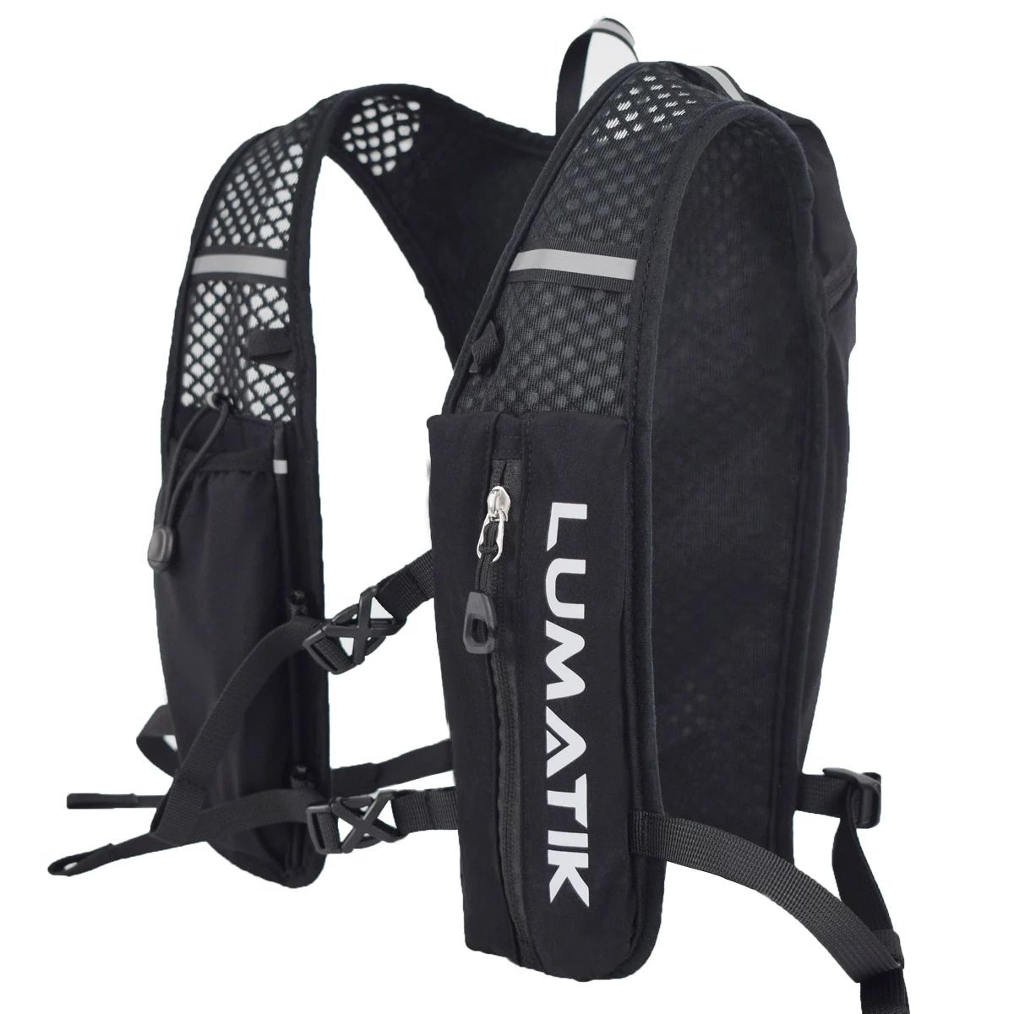 LUMATIK Ultralight Hydration Backpack  Breathable Water Pack For Trail Running Cycling Hiking  Outd 6