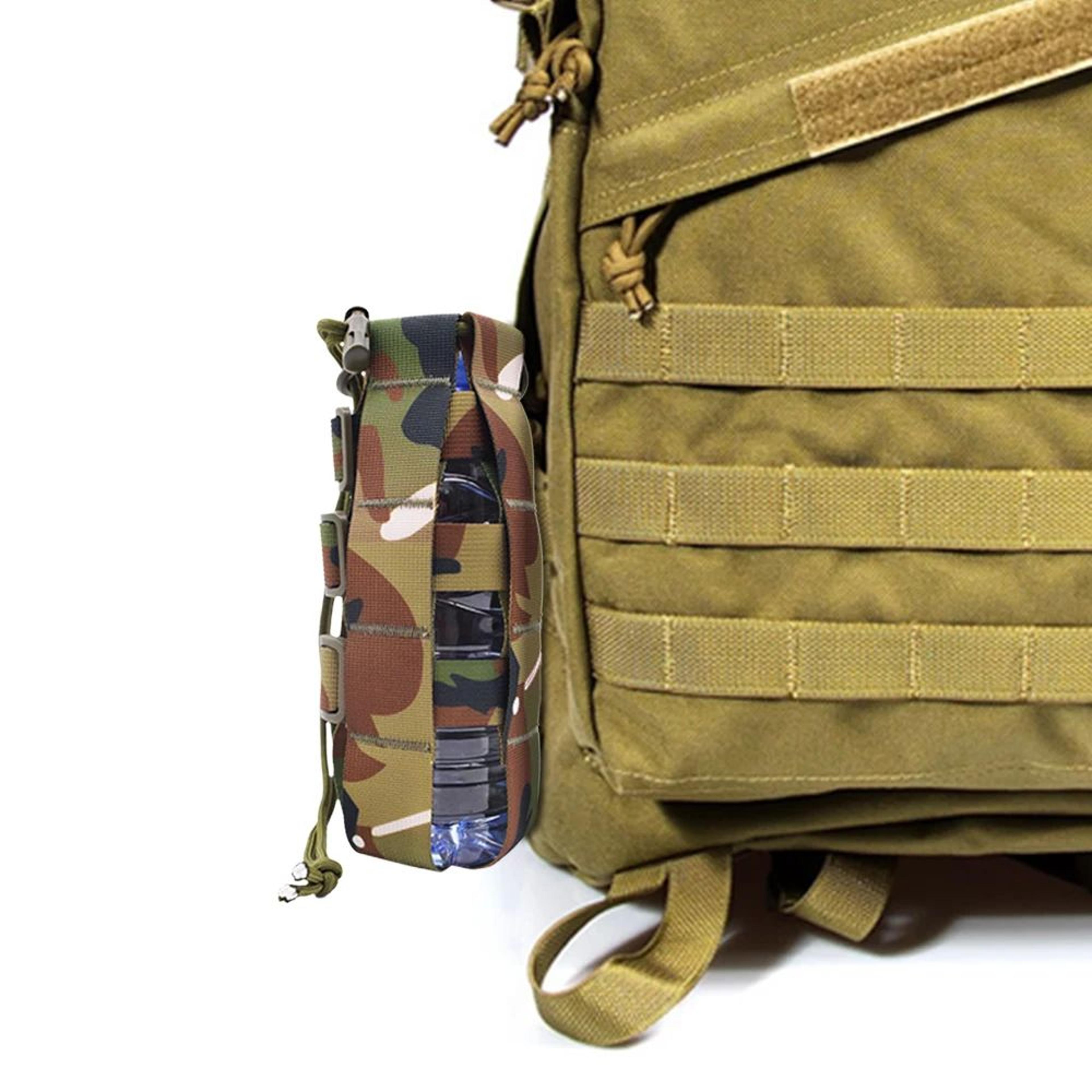 15 L Molle Water Bottle Pouch Bag  Portable Tactical Kettle Carrier For Hiking Camping  Outdoor Tra 5