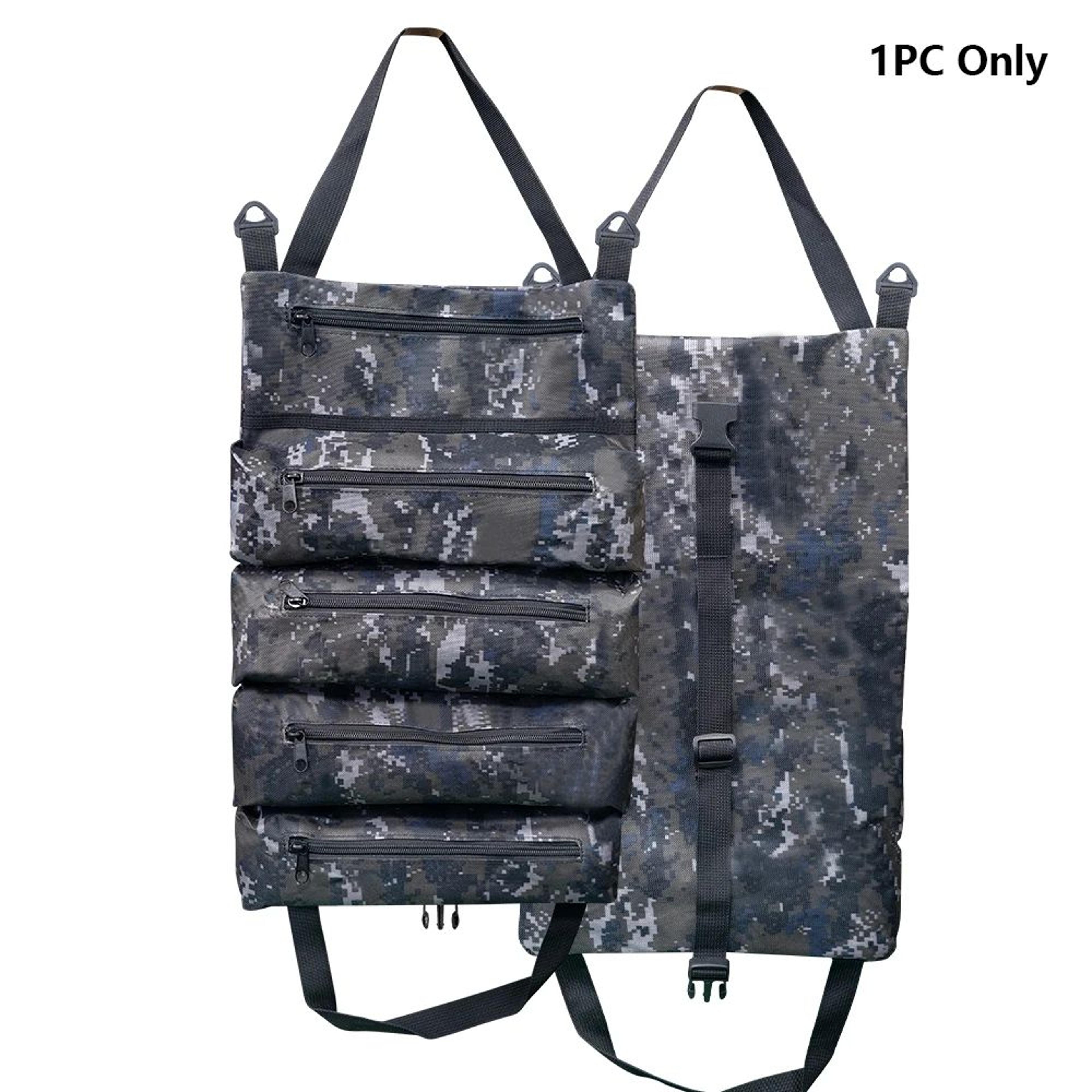 Multifunctional Oxford Cloth RollUp Tool Bag  Detachable Tool Storage Organizer For Workers Enginee 5