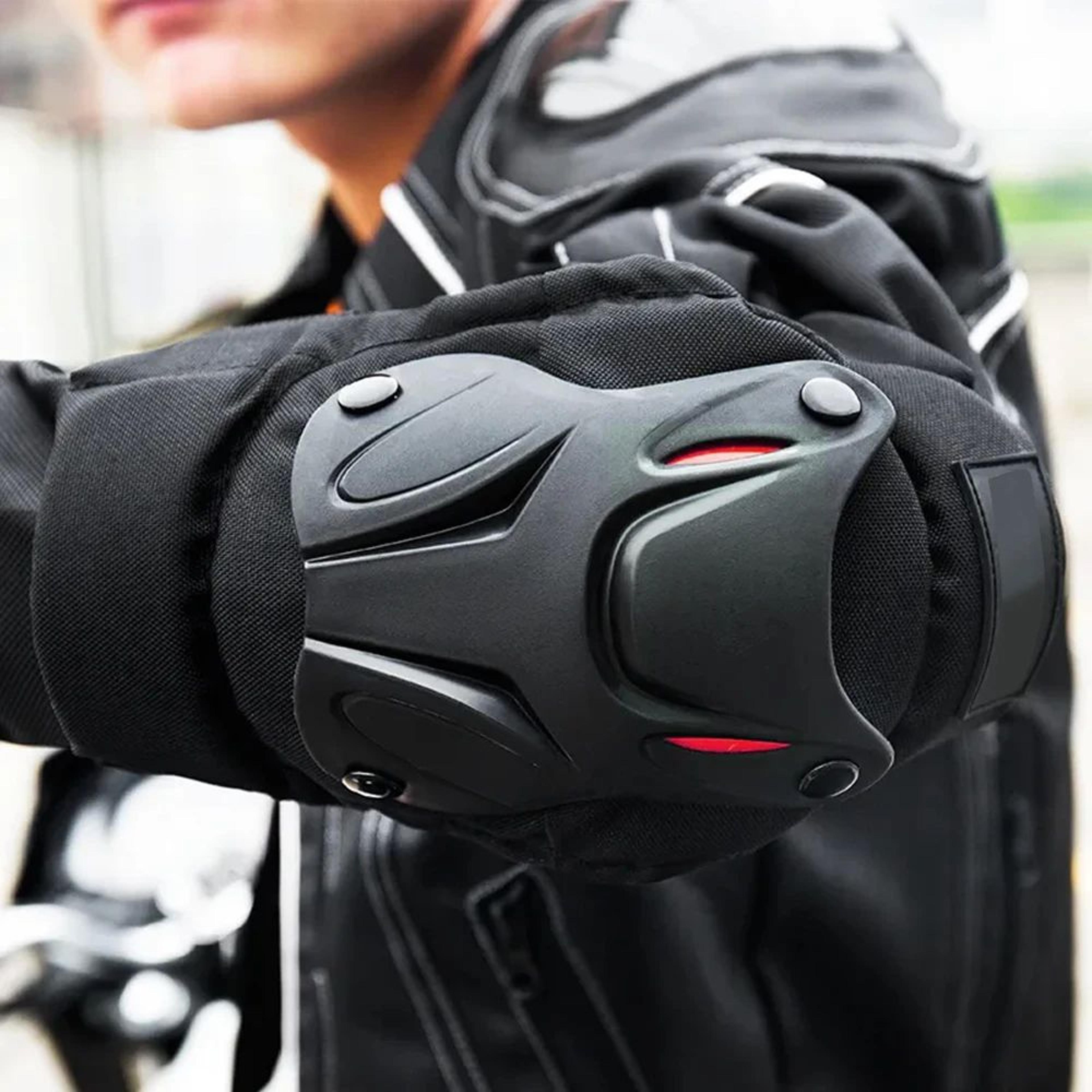 1 Pair Knee  Elbow Protection Pads  Shock Absorption Safety Braces For Motorcycle Cycling  Outdoor  1