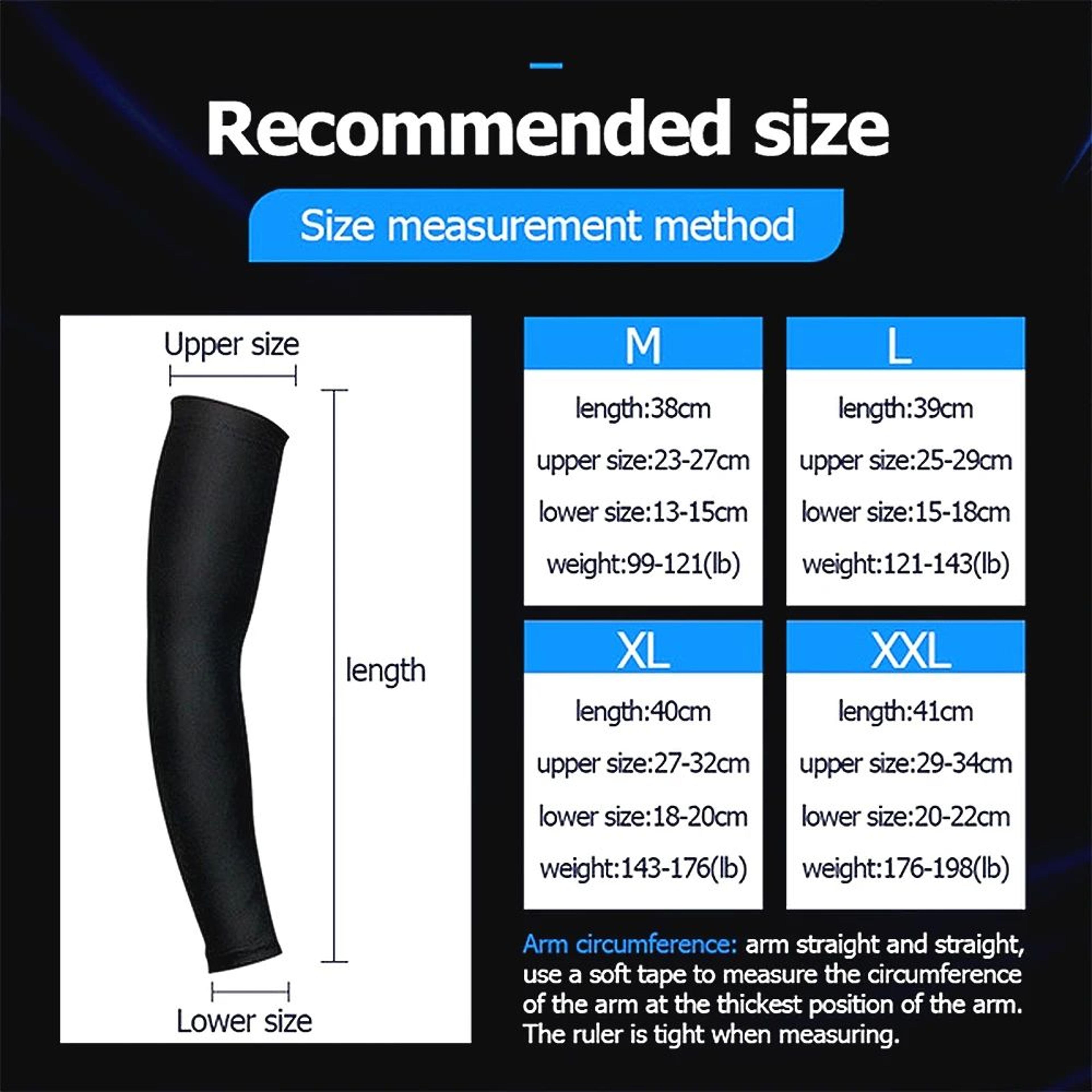 1pc Cooling Sports Arm Sleeve  UV Protection Compression Arm Warmer For Basketball Cycling Running