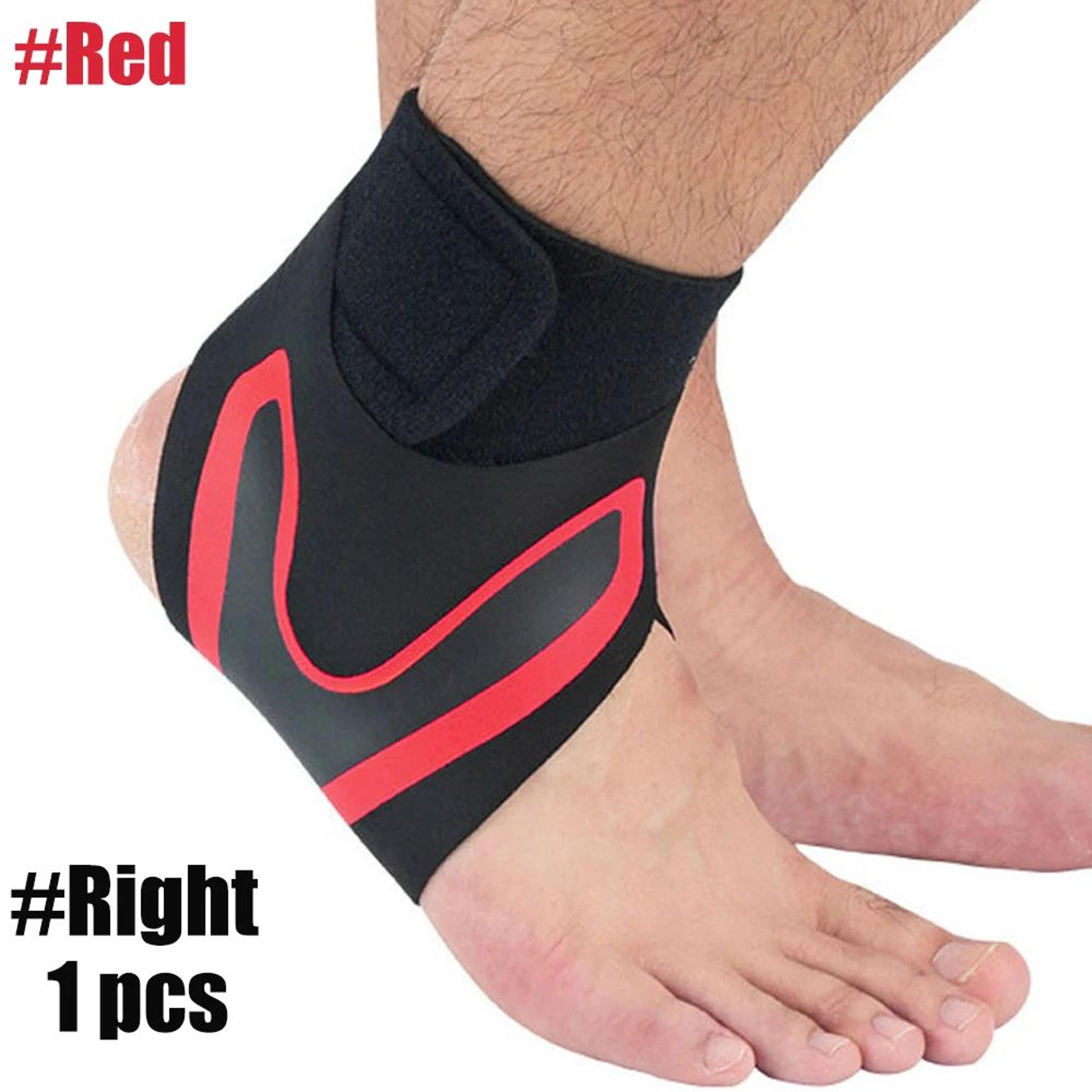 1pc Adjustable Ankle Compression Sleeve Support  Anti Sprain Foot Brace For Running Sports  Heel Pr 10