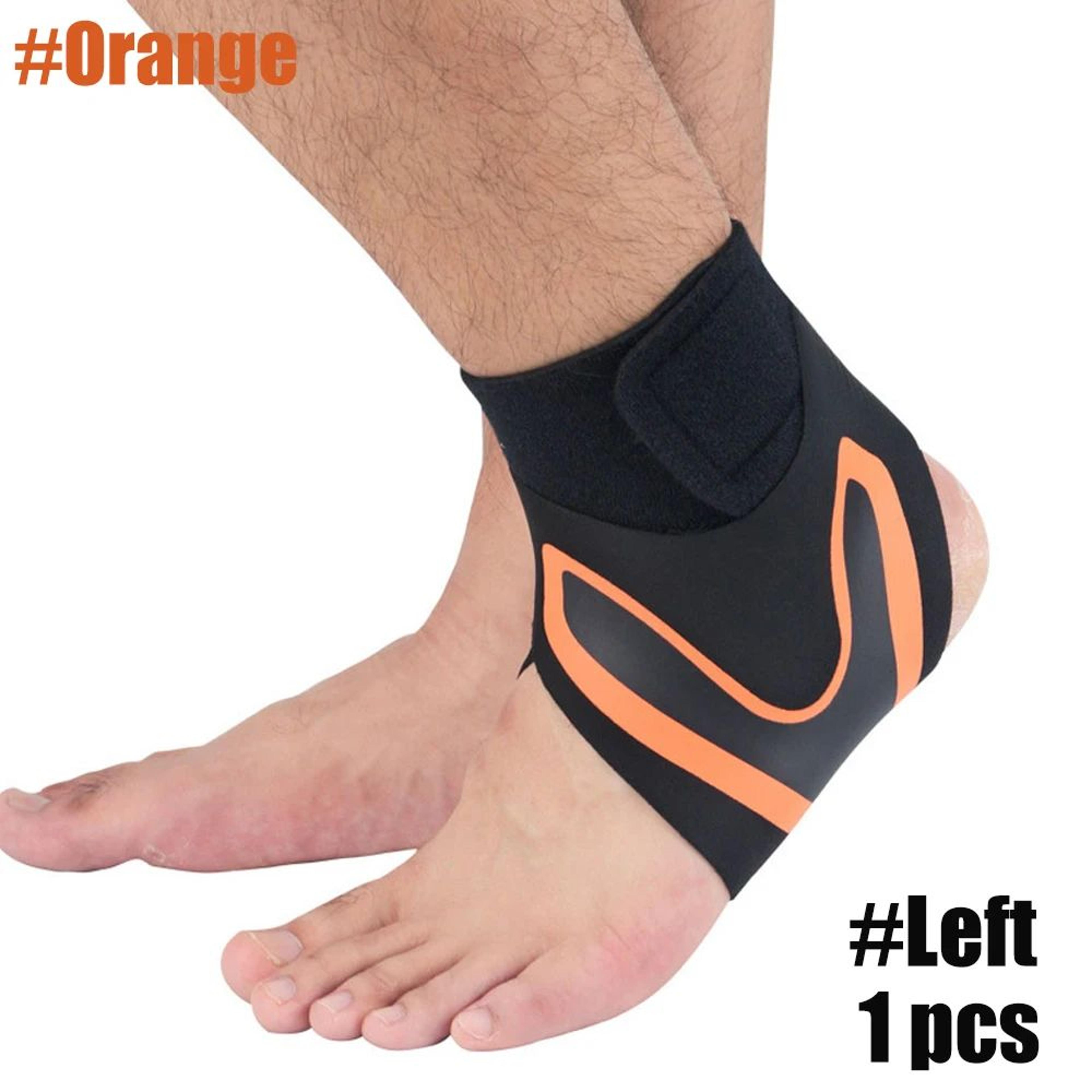 1pc Adjustable Sport Ankle Stabilizer Brace  Compression Ankle Support For Running Basketball  Spra 14