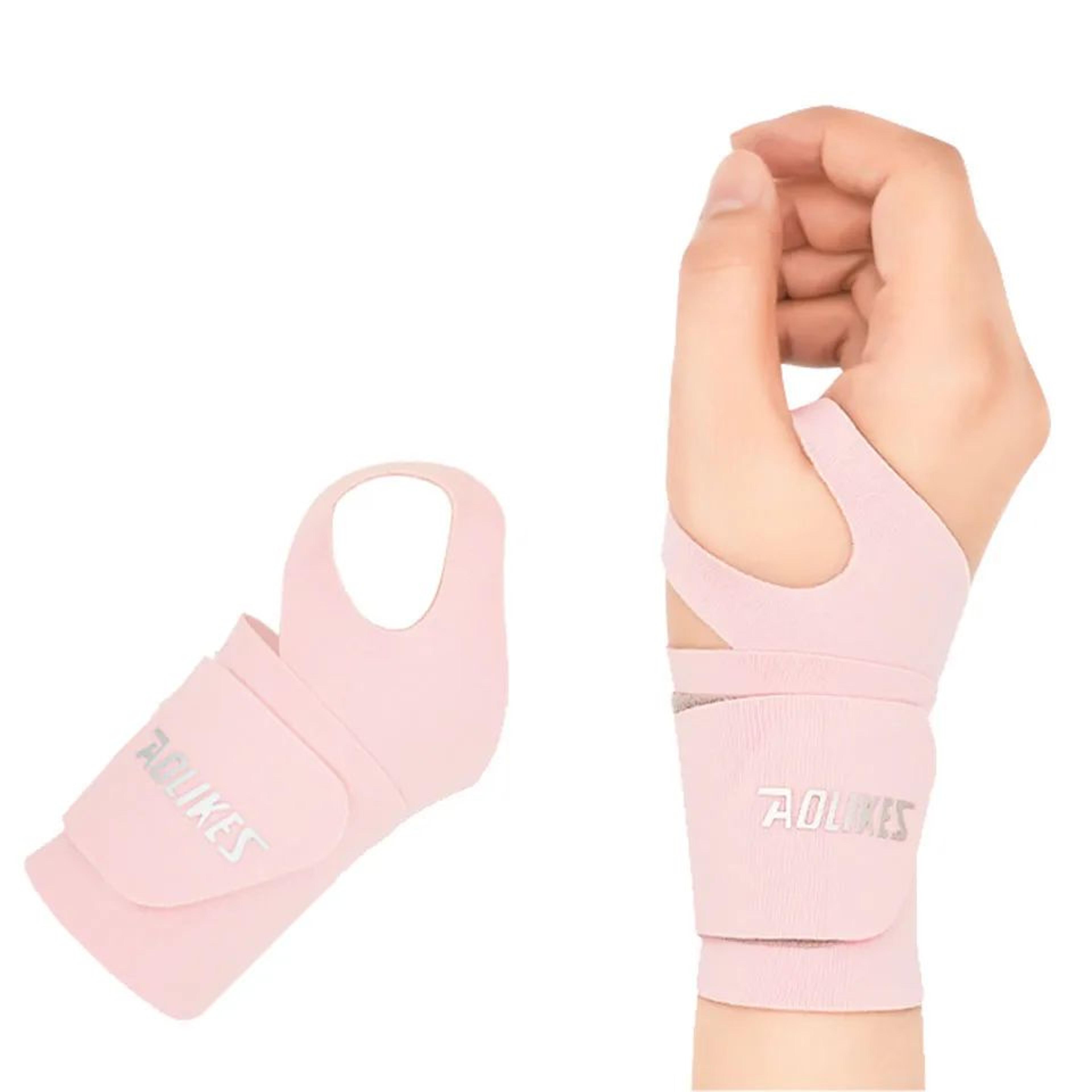 AOLIKES Ultra Thin Wrist Brace Wrap  Adjustable Wrist Support For Basketball Tennis Badminton  Fitn 8