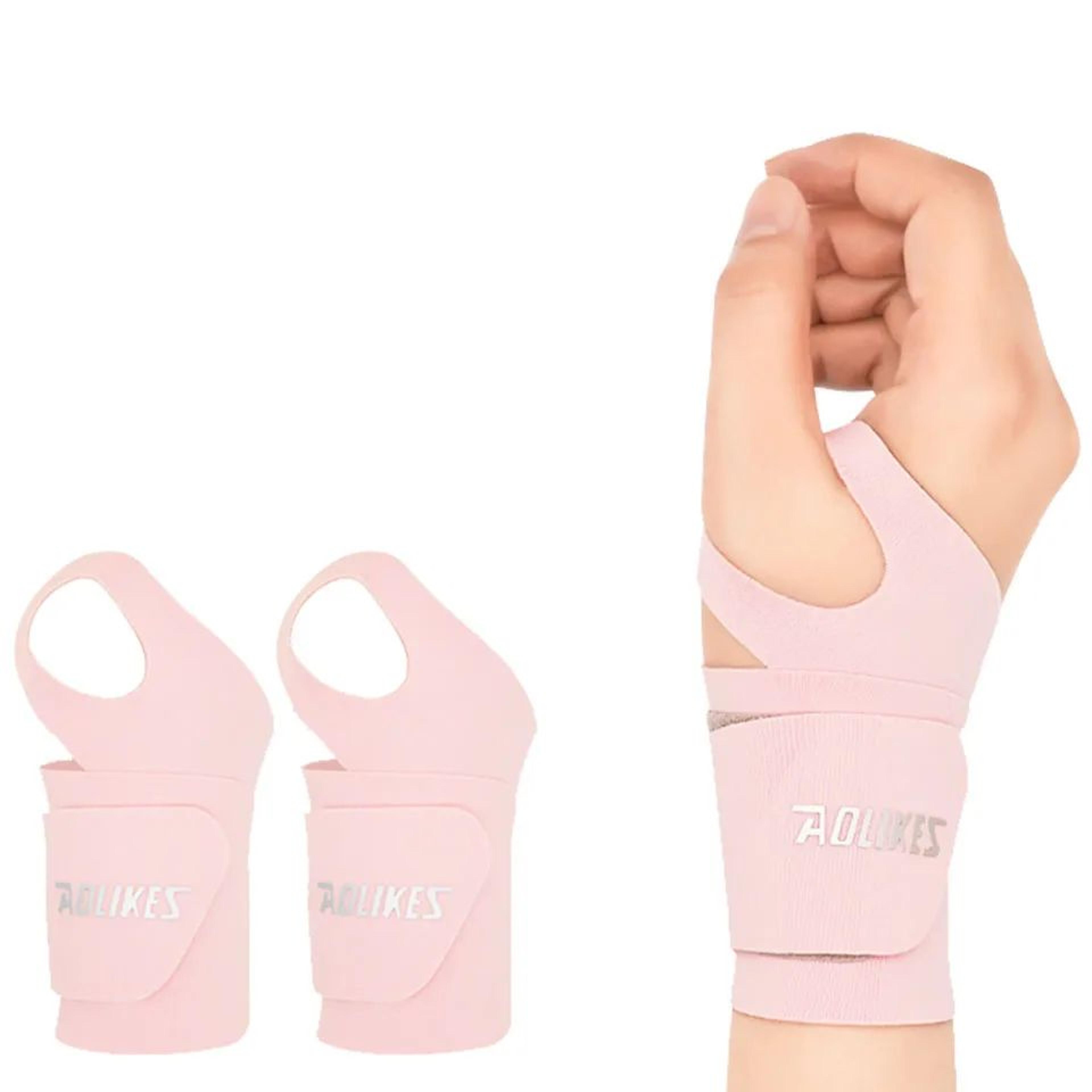 AOLIKES Ultra Thin Wrist Brace Wrap  Adjustable Wrist Support For Basketball Tennis Badminton  Fitn 11