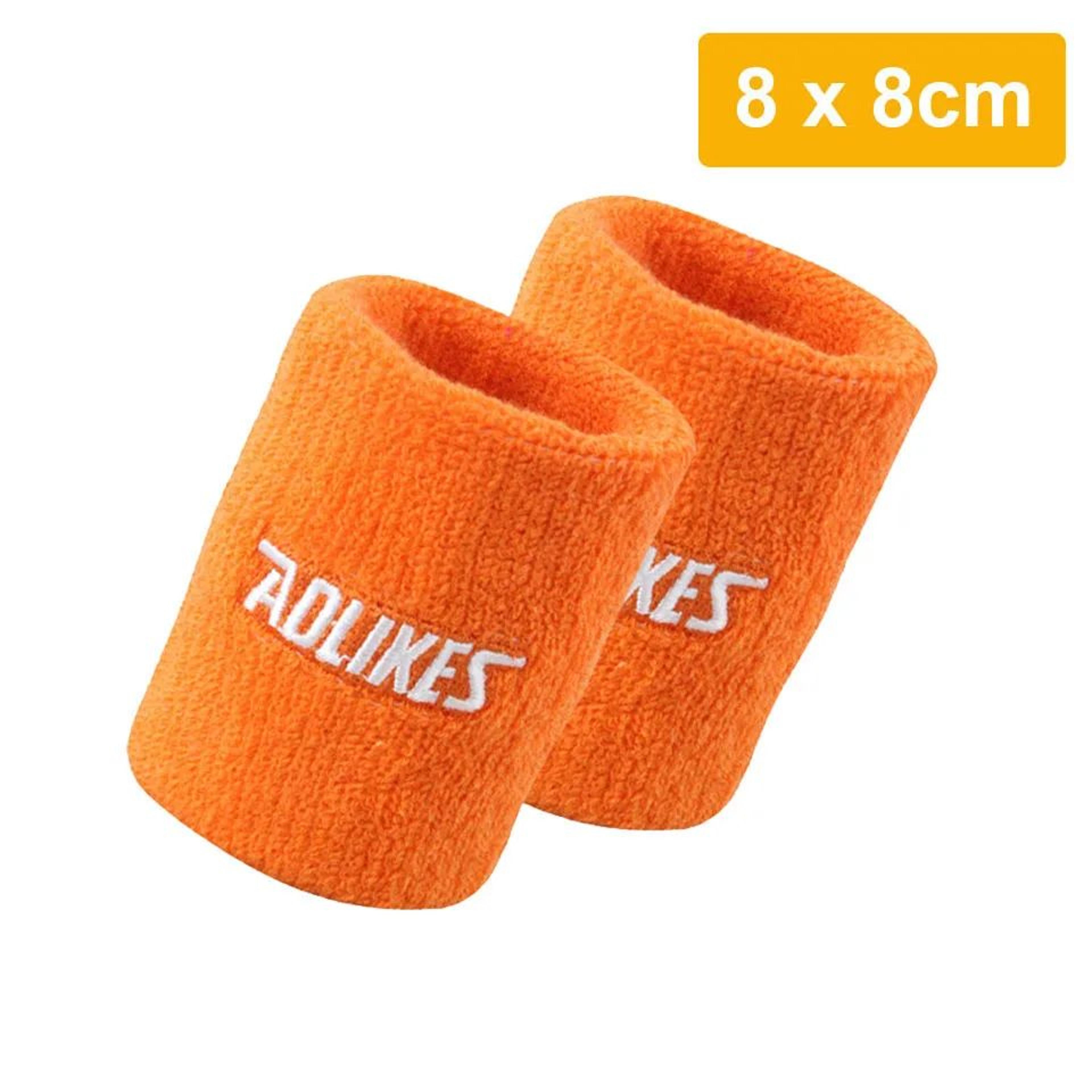 1 Pair Sports Wrist Sweatbands  Moisture Wicking Cotton Wristbands For Tennis Basketball Running  G 8