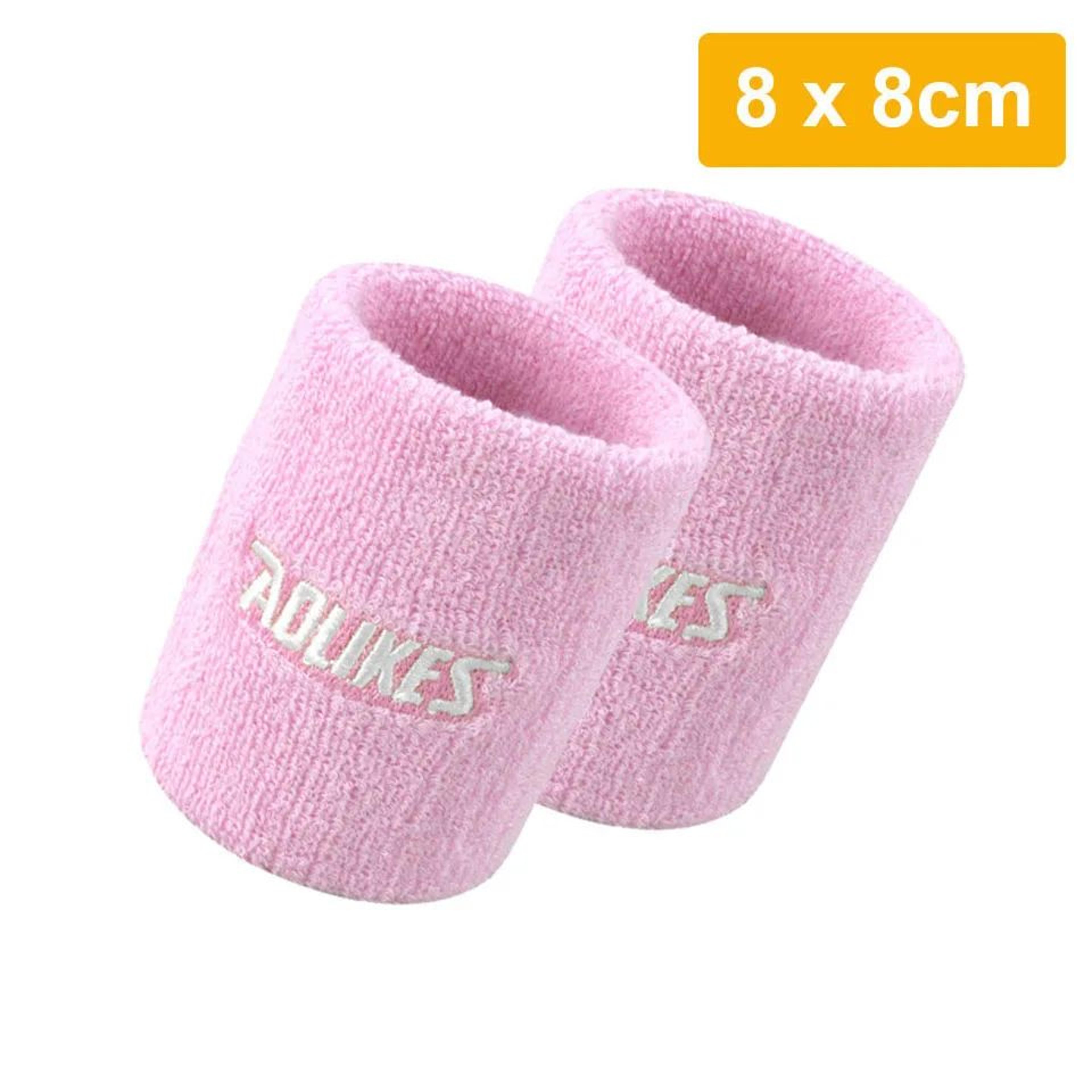 1 Pair Sports Wrist Sweatbands  Moisture Wicking Cotton Wristbands For Tennis Basketball Running  G 9