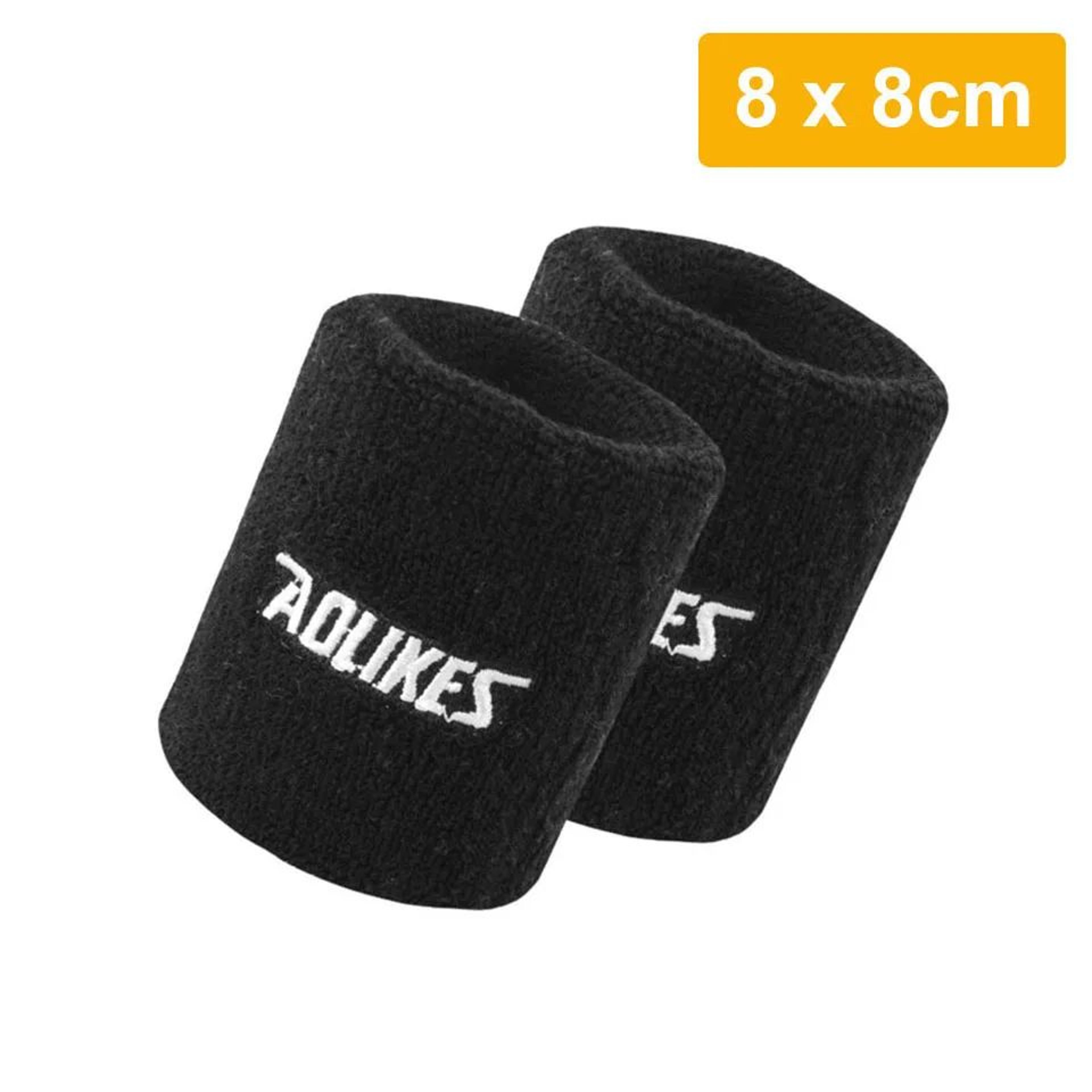 1 Pair Sports Wrist Sweatbands  Moisture Wicking Cotton Wristbands For Tennis Basketball Running  G 15