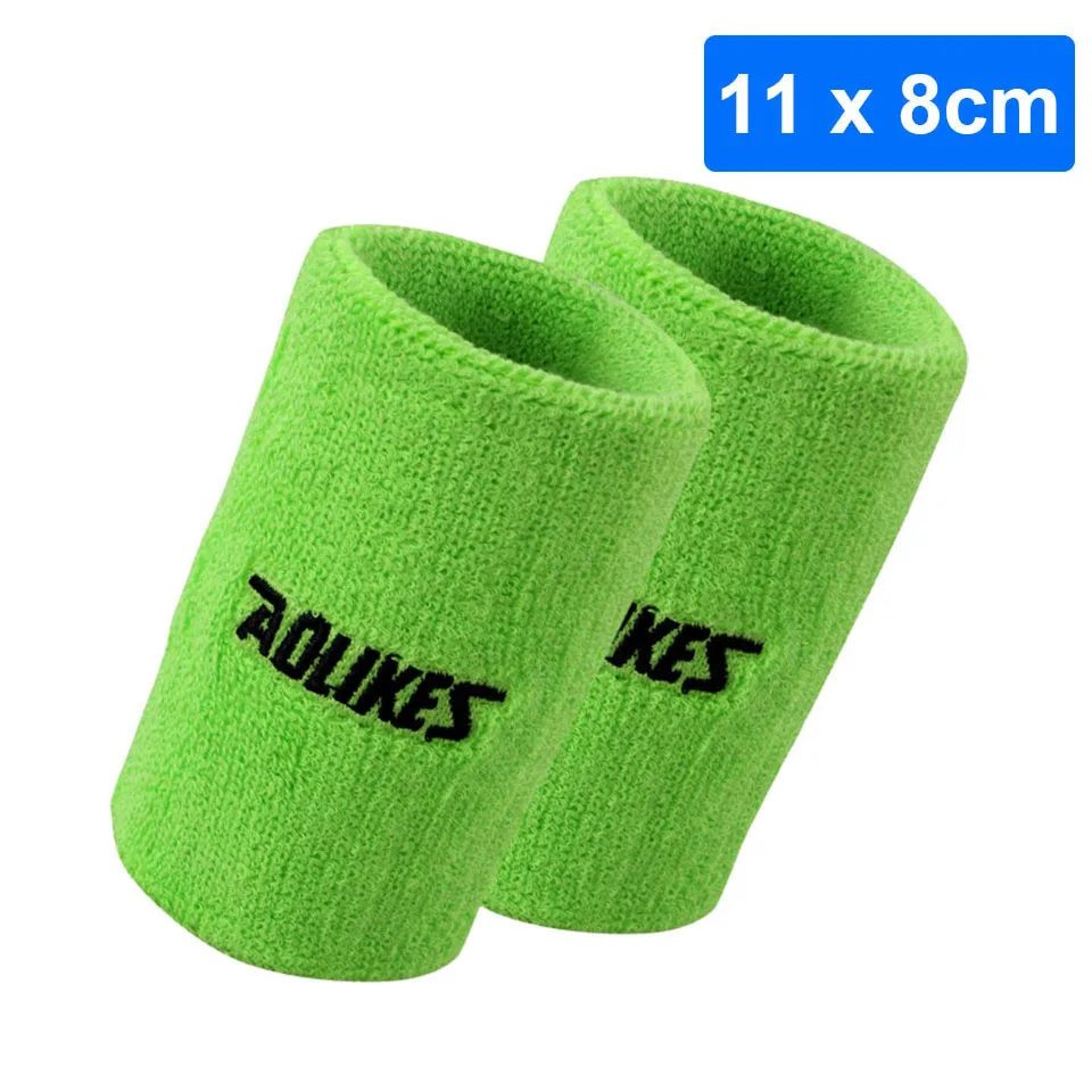 1 Pair Sports Wrist Sweatbands  Moisture Wicking Cotton Wristbands For Tennis Basketball Running  G 22