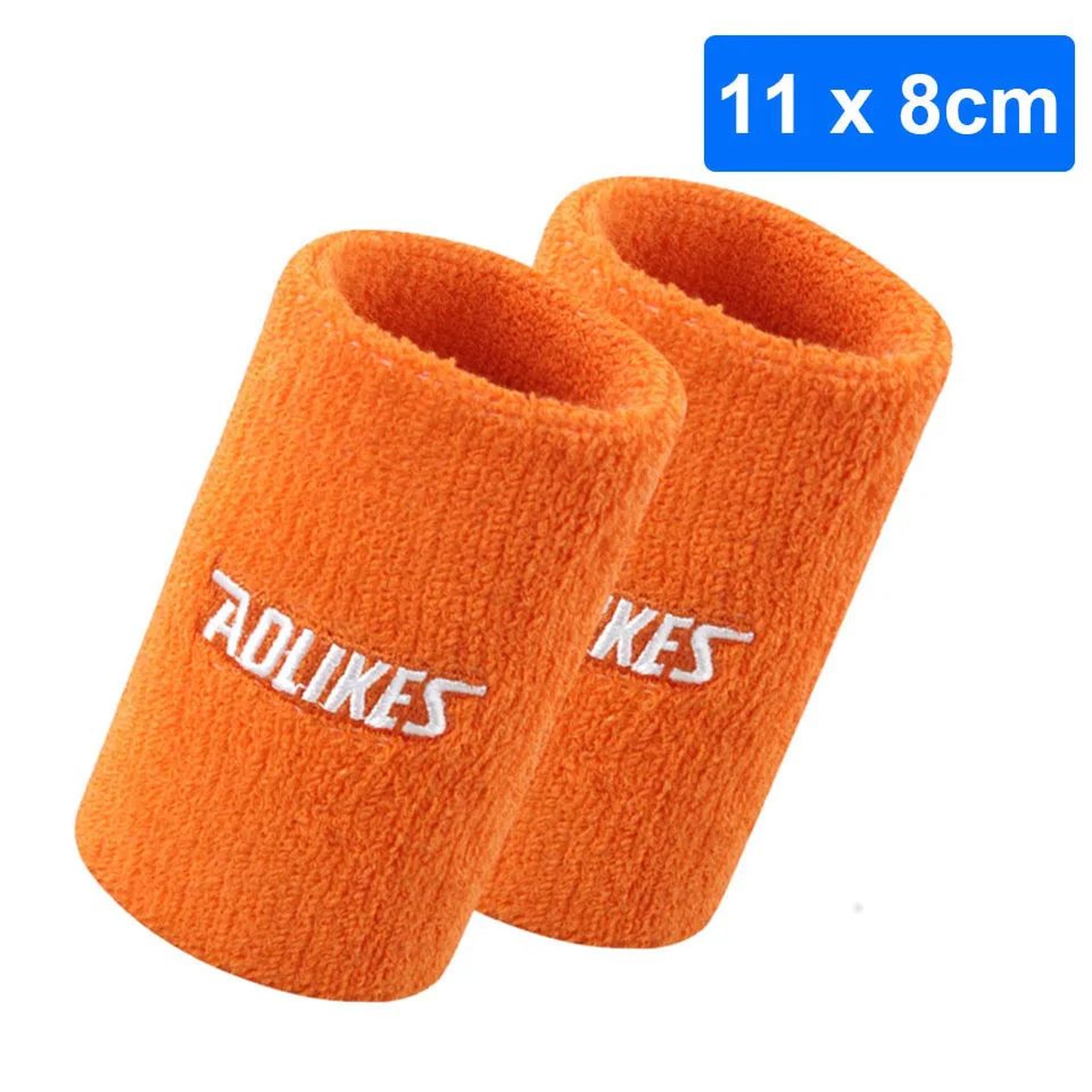 1 Pair Sports Wrist Sweatbands  Moisture Wicking Cotton Wristbands For Tennis Basketball Running  G 23