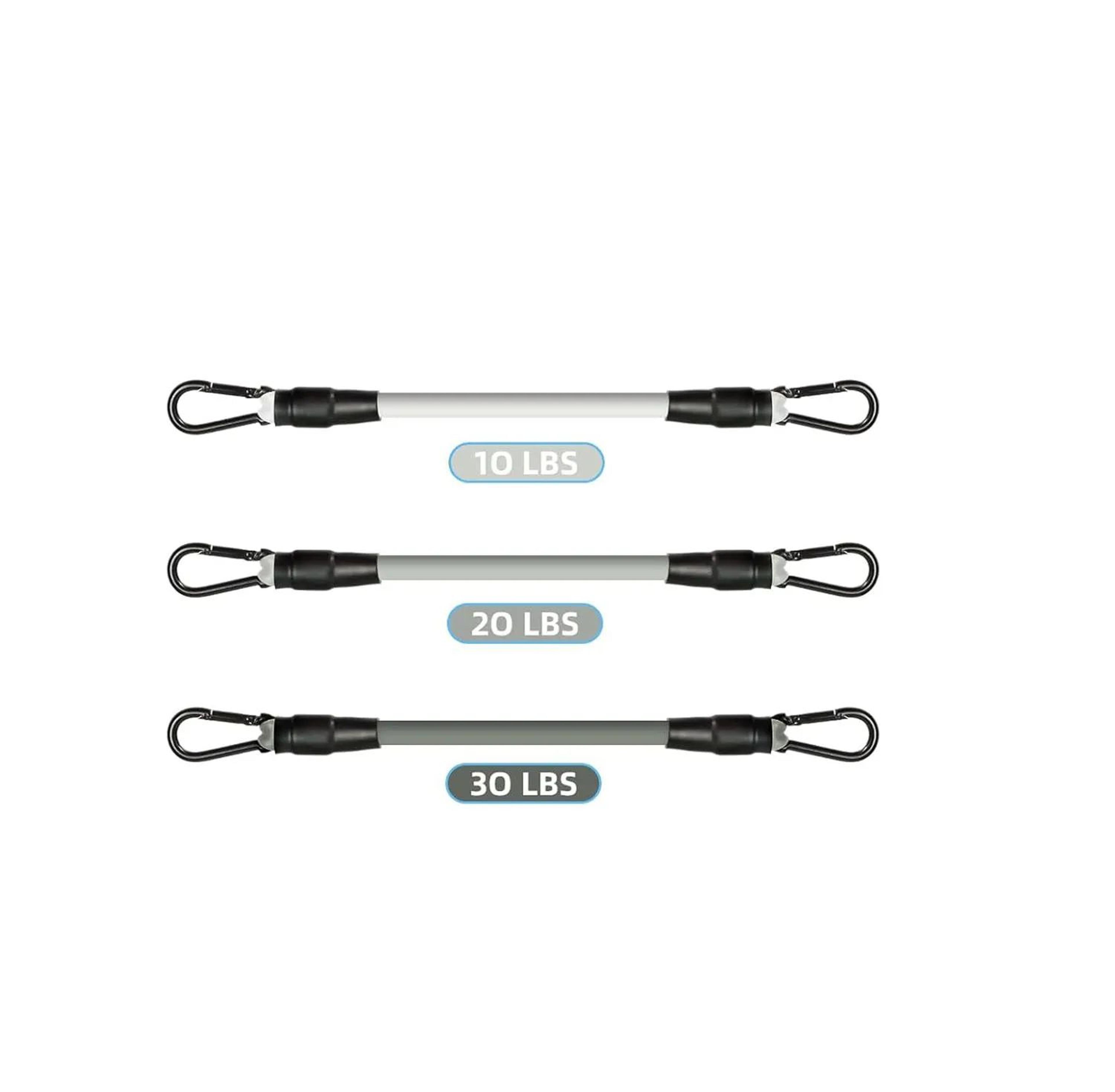 Adjustable Cable Ankle Straps Double DRing  Gym Ankle Cuffs For Glute Leg  Strength Training 14
