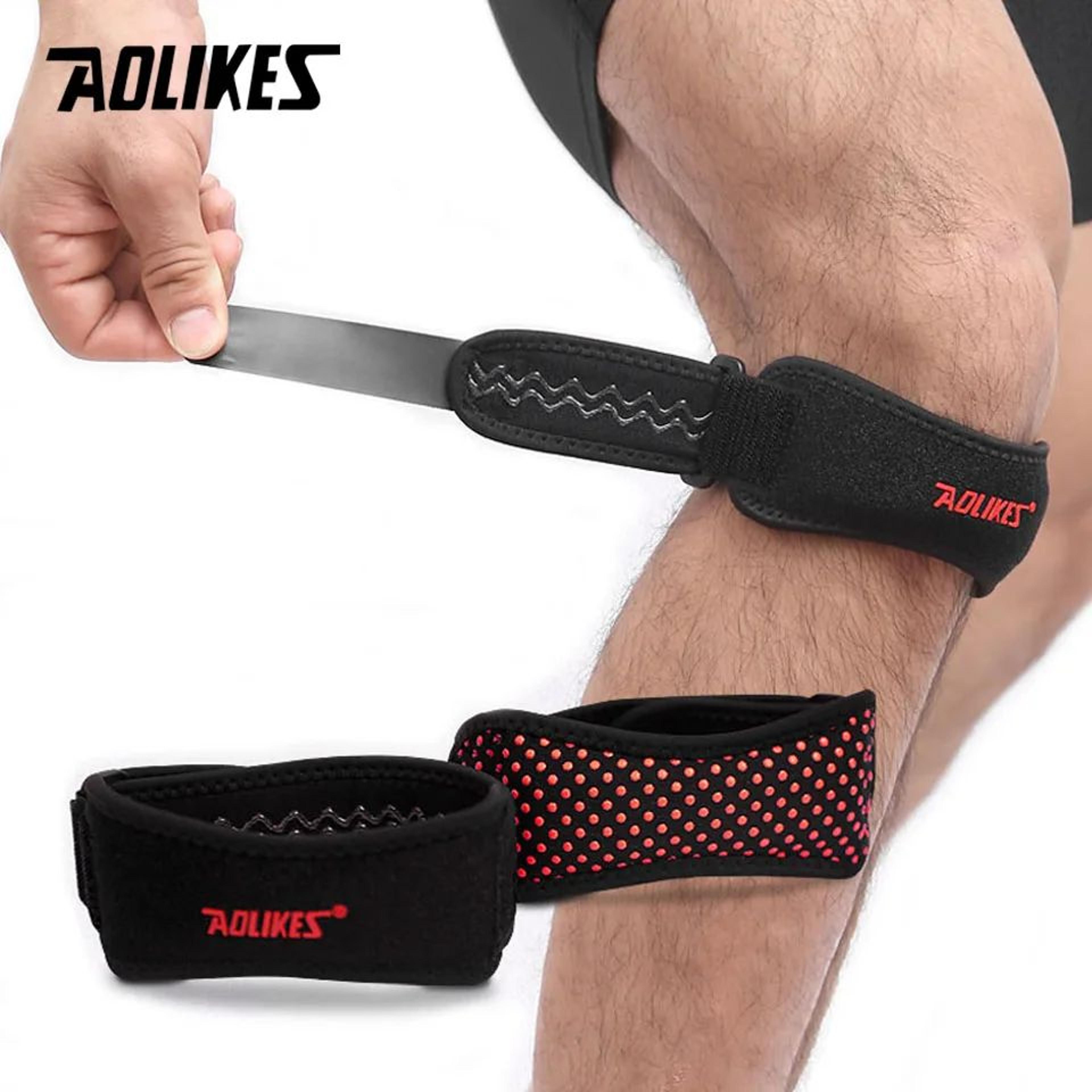 1pc Sports Patella Knee Brace Strap  Adjustable Knee Support For Basketball Volleyball Running  Fit 8