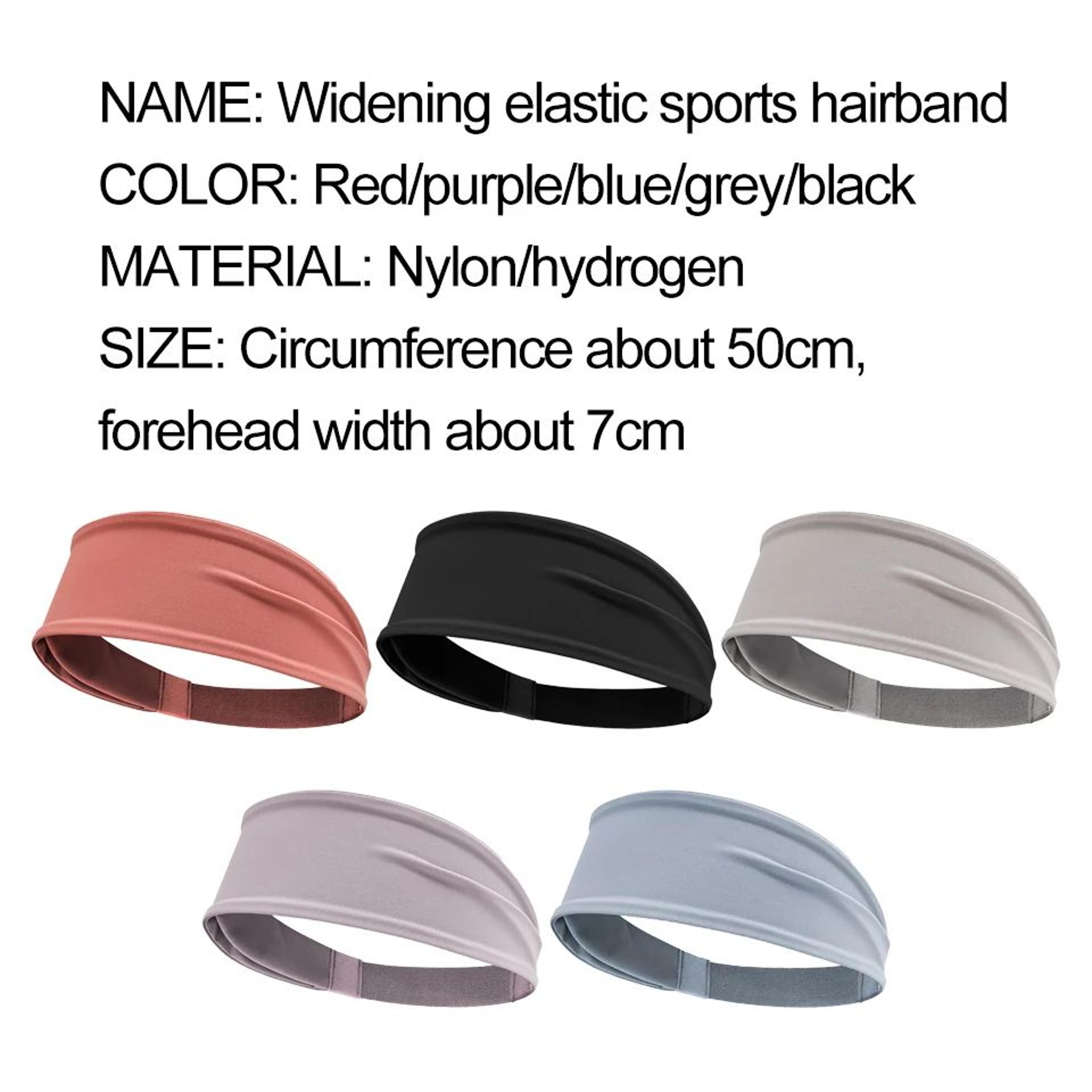 NonSlip Sports Headband  Moisture Wicking Workout Sweatband For Running Cycling Yoga  Fitness 4