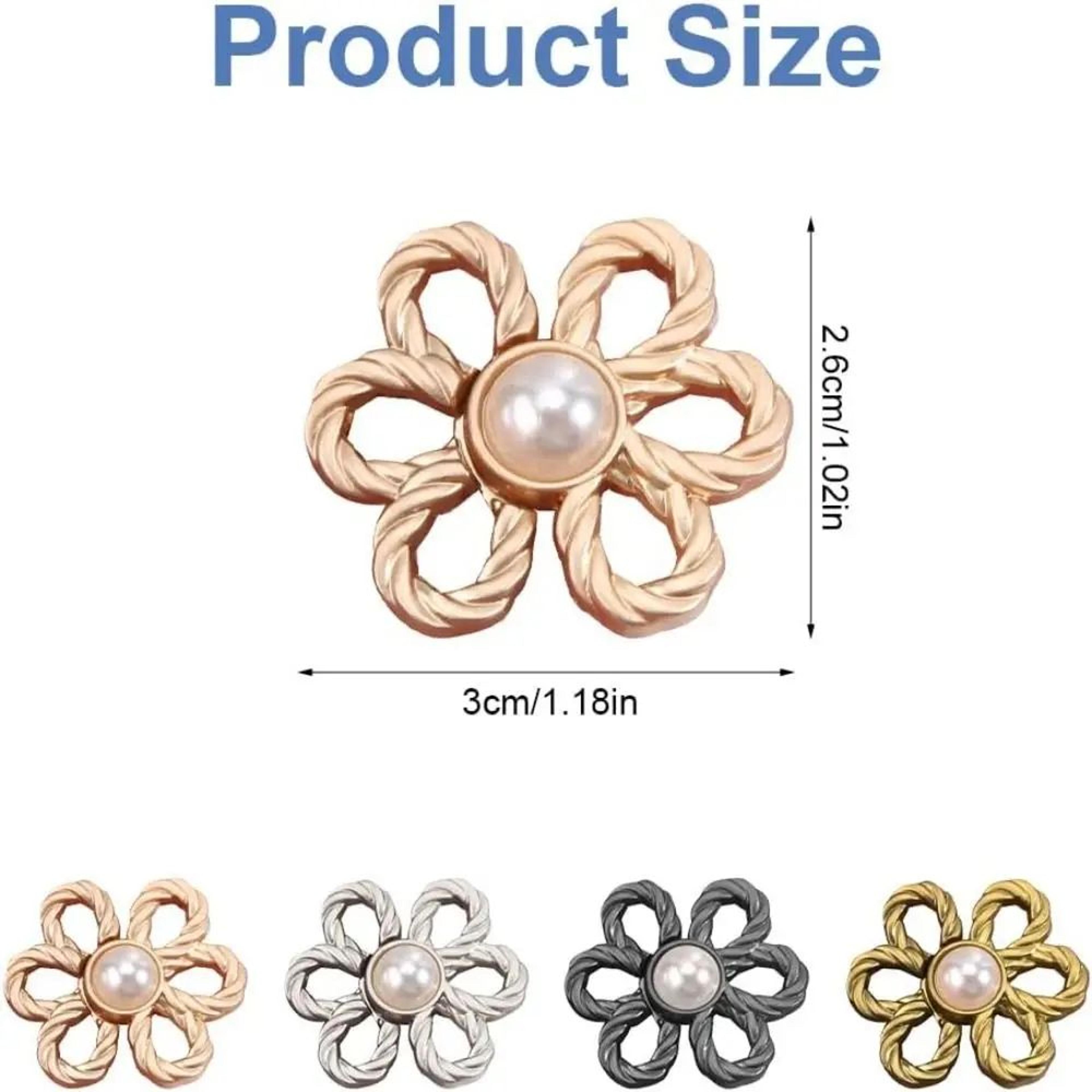 DIY Adjustable Waist Tightening Button  NoSew Detachable Pants Waist Buckle For Jeans Skirts  Trous 5