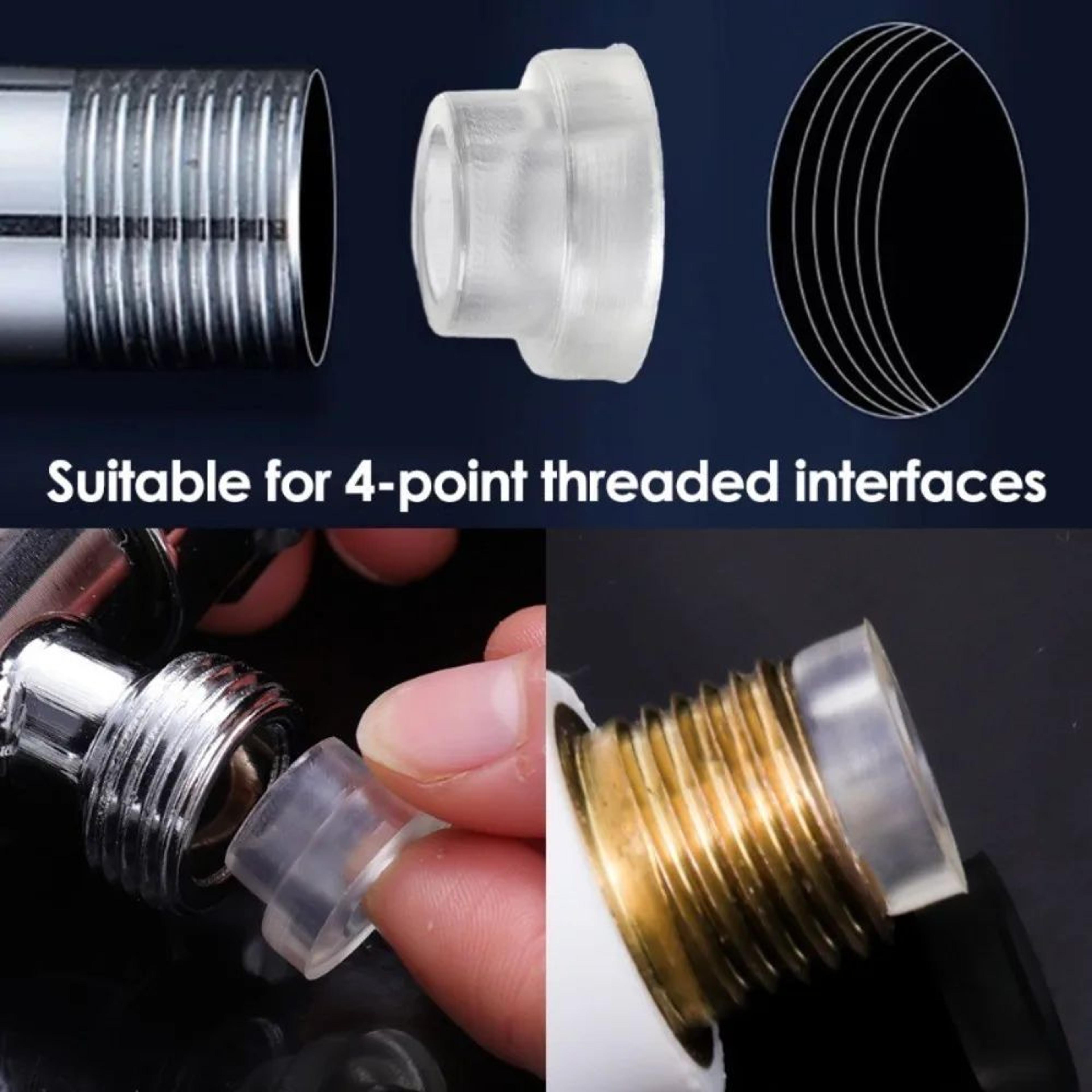 Metal Hose Sealing Gaskets  Silicone Rubber Faucet Washers For LeakProof Hose Connections 4