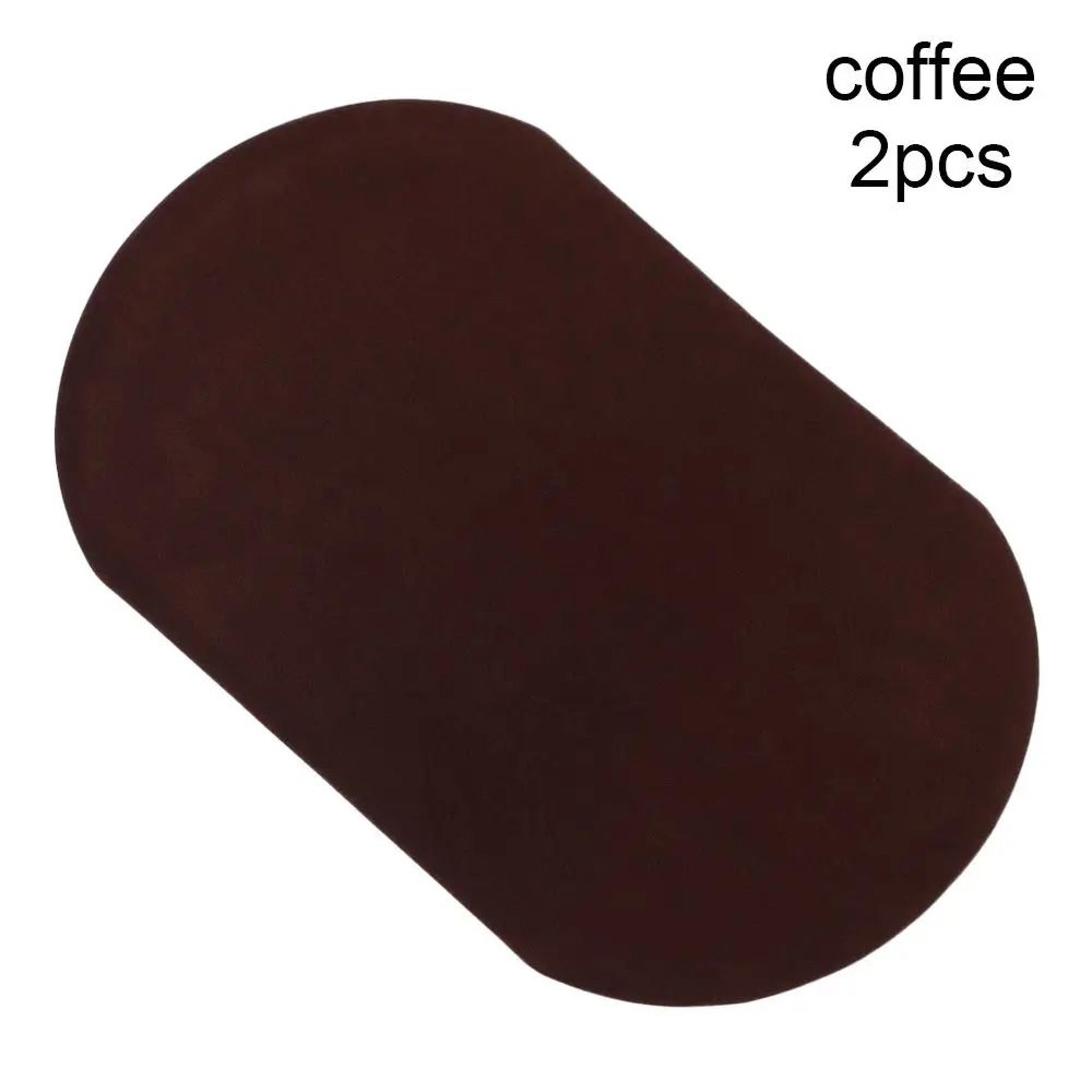 2pcs Imitation Buckskin Patches  IronOn  SewOn Elbow Knee Repair Patches For Clothes Jeans Jackets  8