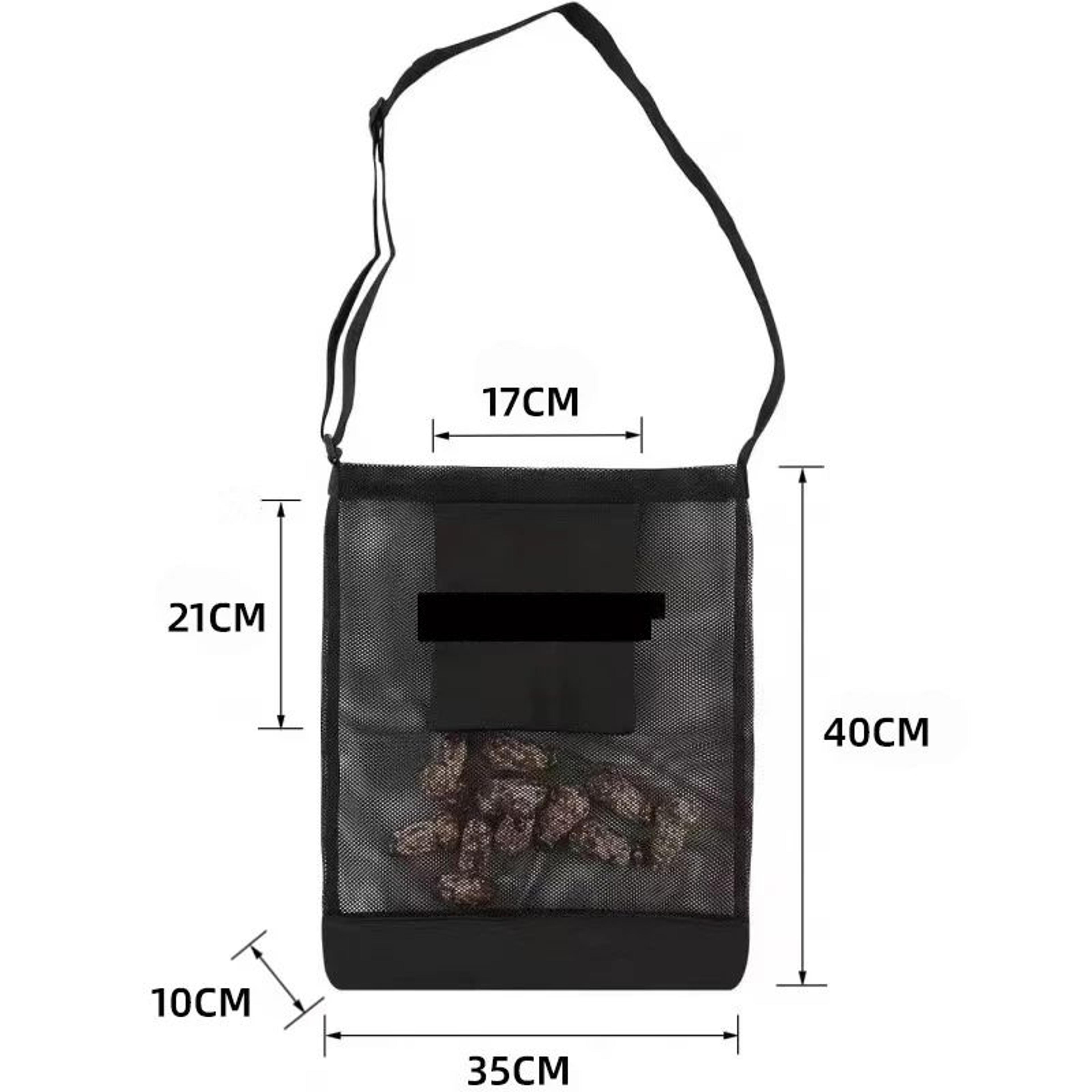 Mushroom Hunting Mesh Bag  Large Capacity Harvest Basket For Foraging Garden Fruit Picking  Produce 5