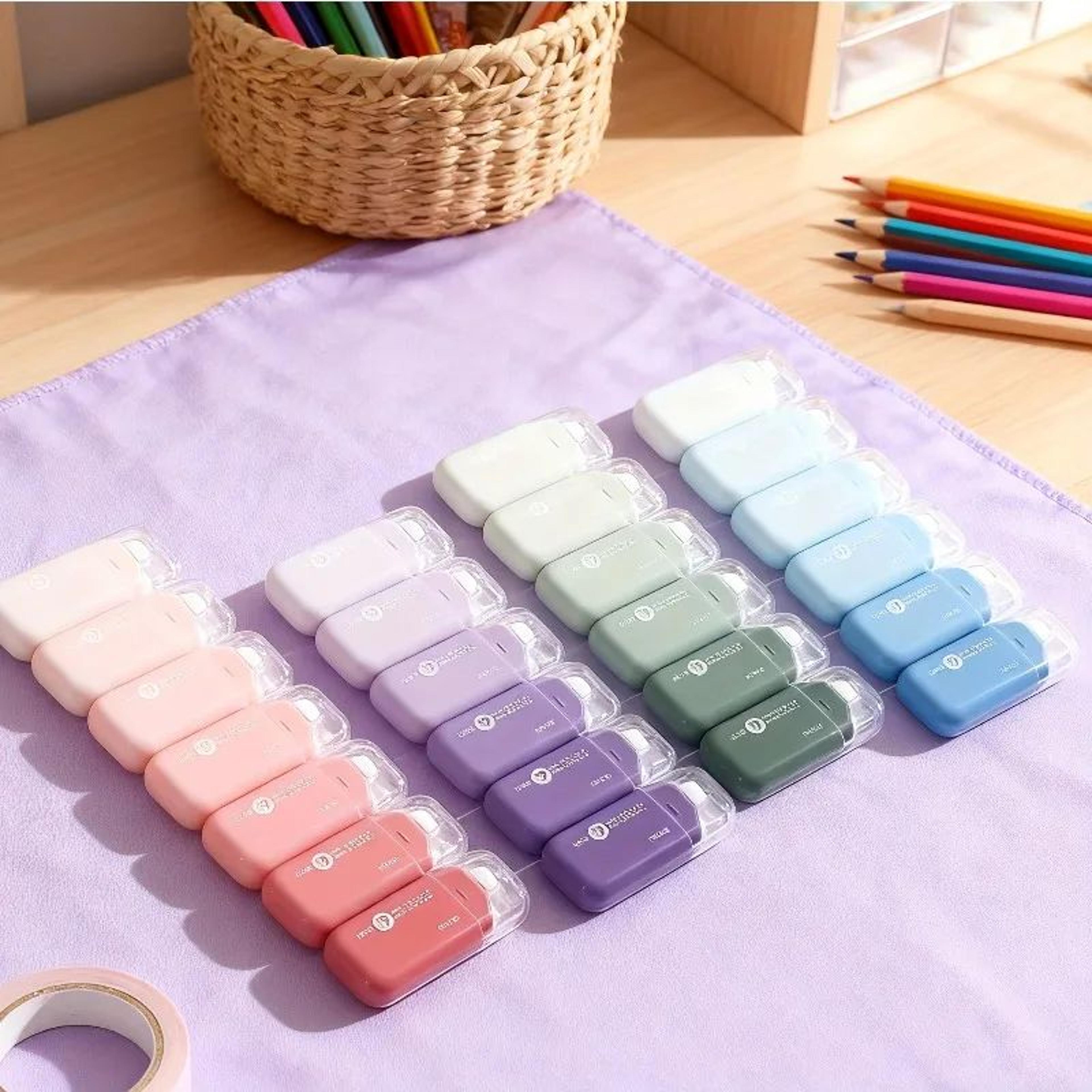 6pcs Double Sided Dot Tape  No Residue Strong Adhesive Roll For Scrapbooking Card Making Crafts  DI 1
