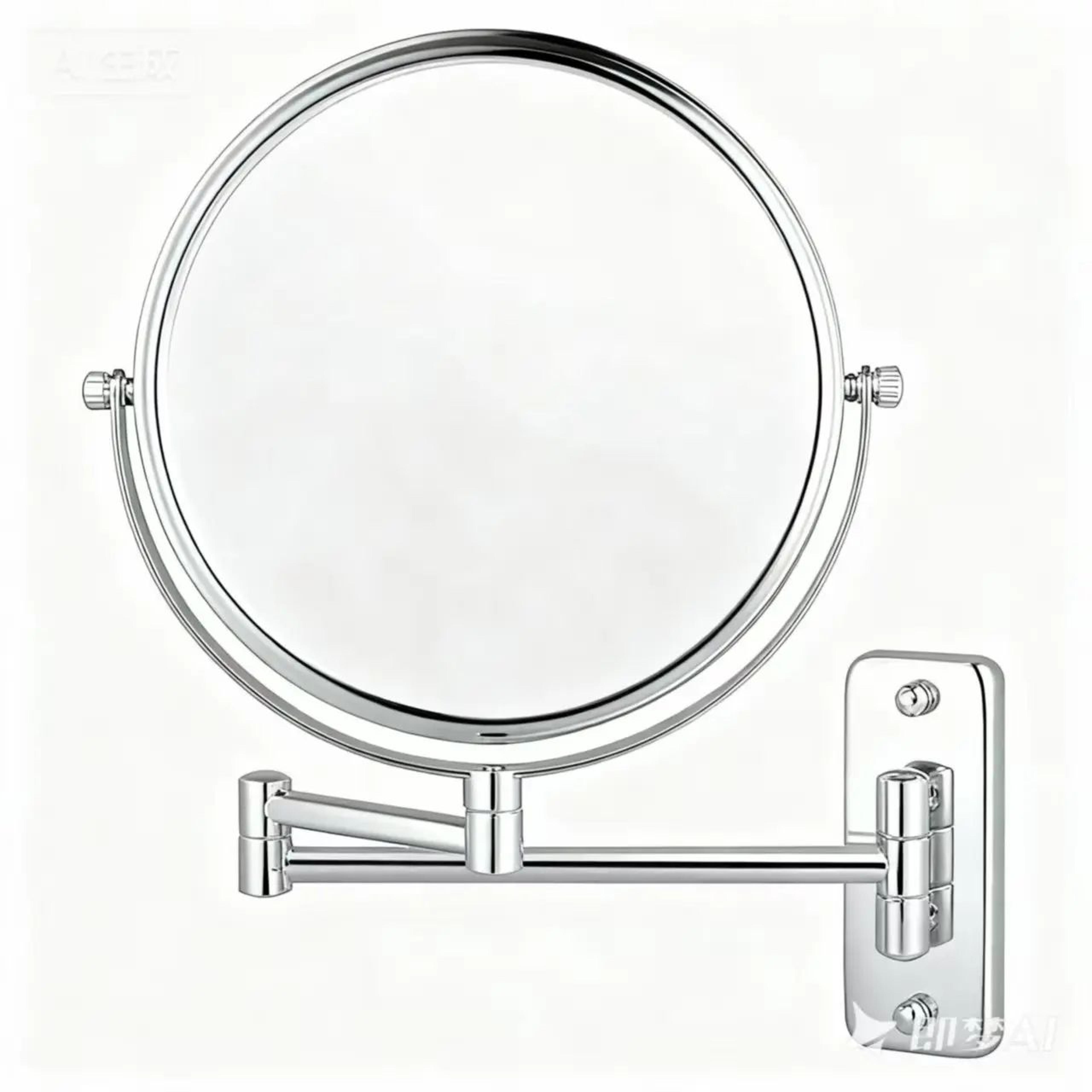 9in Wall Mounted Makeup Mirror  10x Magnifying DoubleSided Rechargeable Lighted Vanity Mirror With  7
