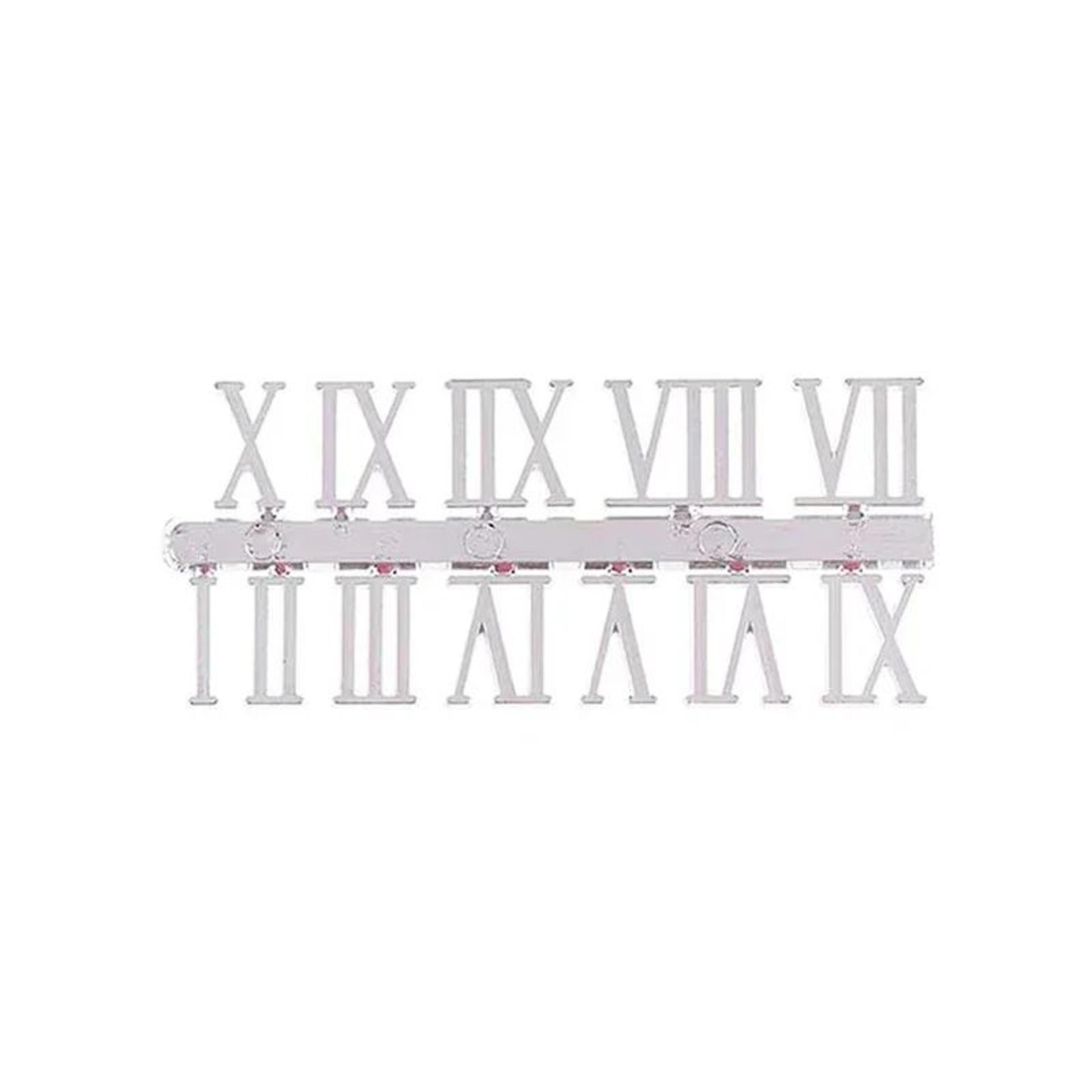 DIY Roman Numeral Wall Clock Numbers  079 In Removable Decorative Numerals Replacement Parts For Ho 10