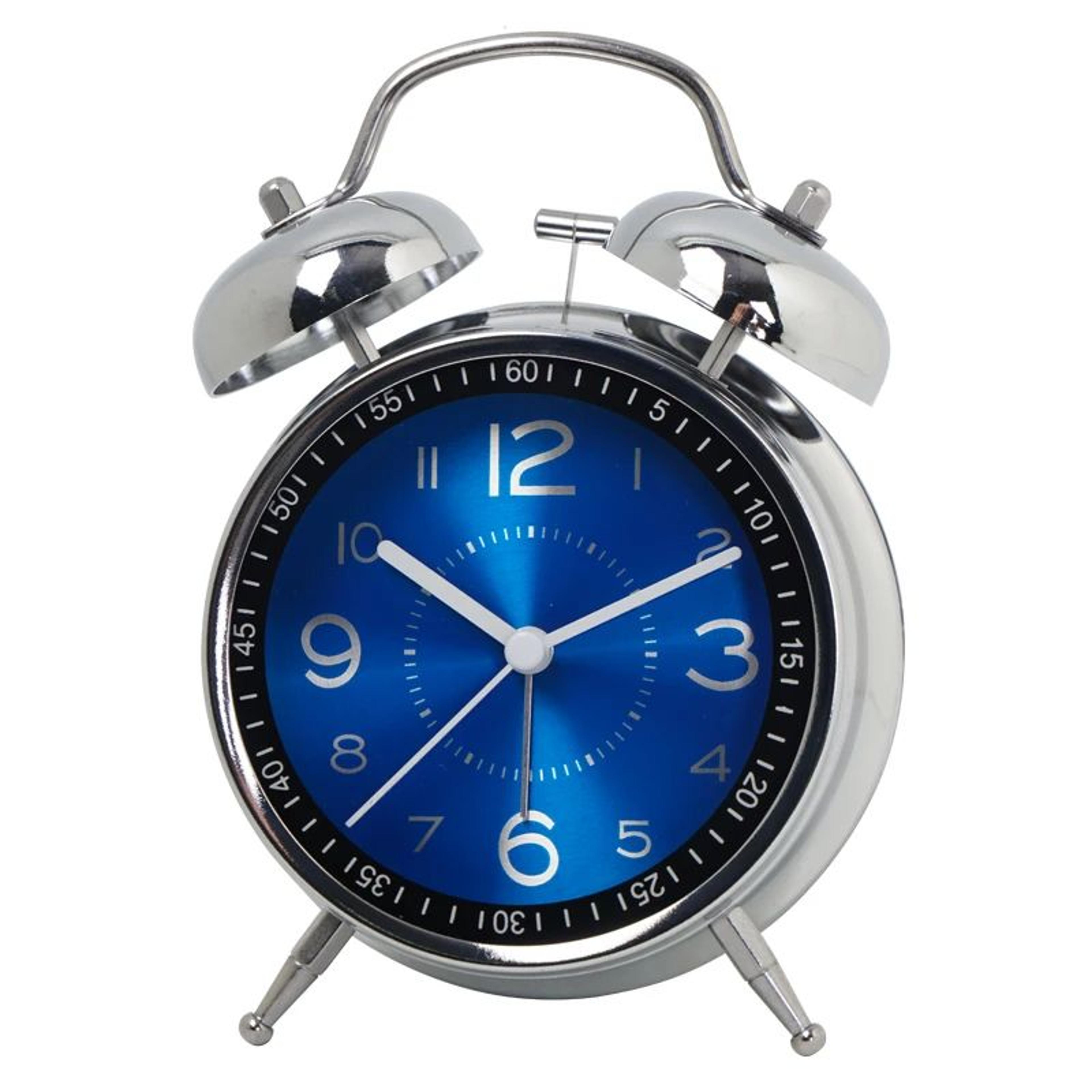 Silent Metal Student Alarm Clock  63 In Compact Quartz Desk Clock With Glow Pointer For Kids Bedroo 1