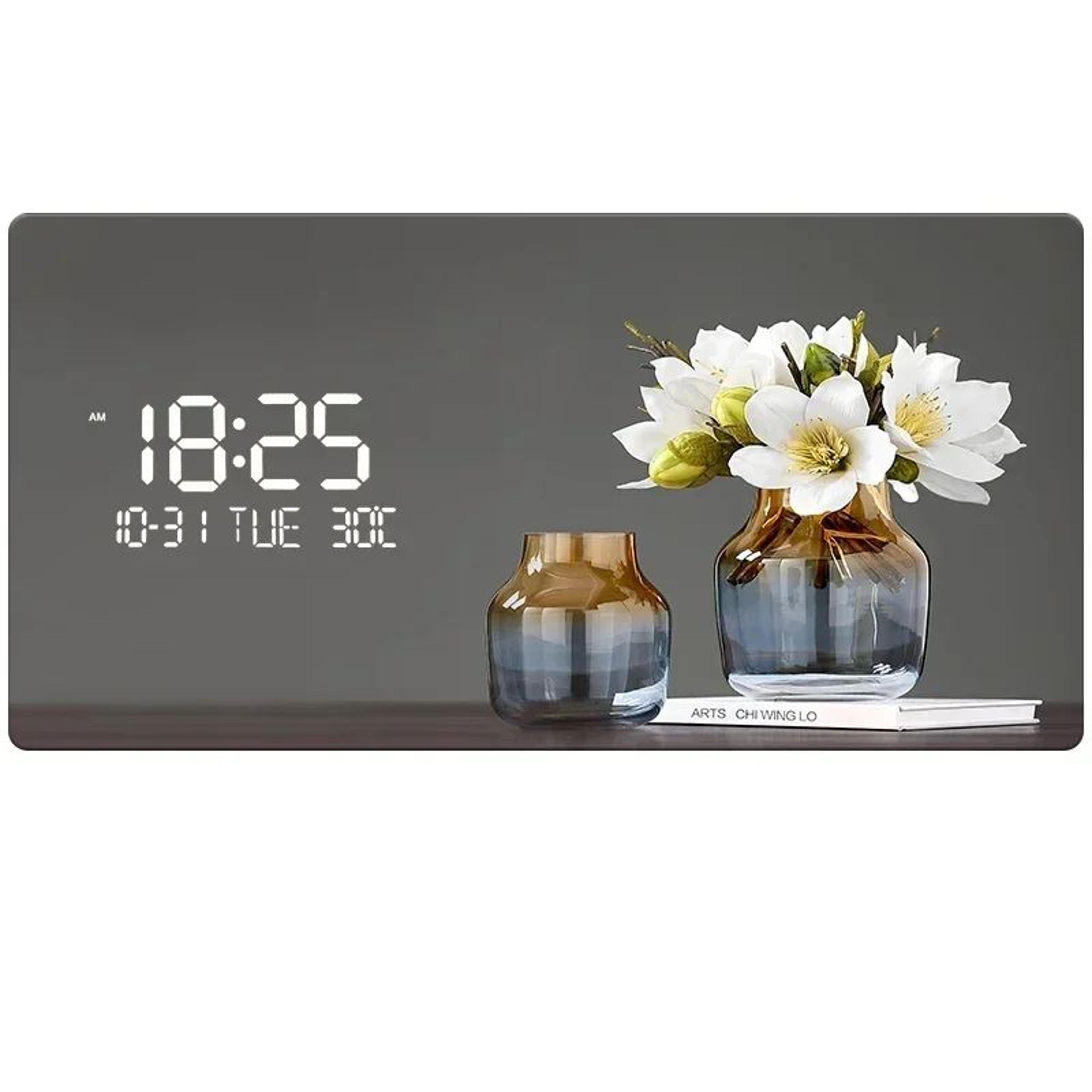 Large Abstract Geometric Wall Clock  Luxury Metal Acrylic Quartz Decor For Living Room  Bedroom 2