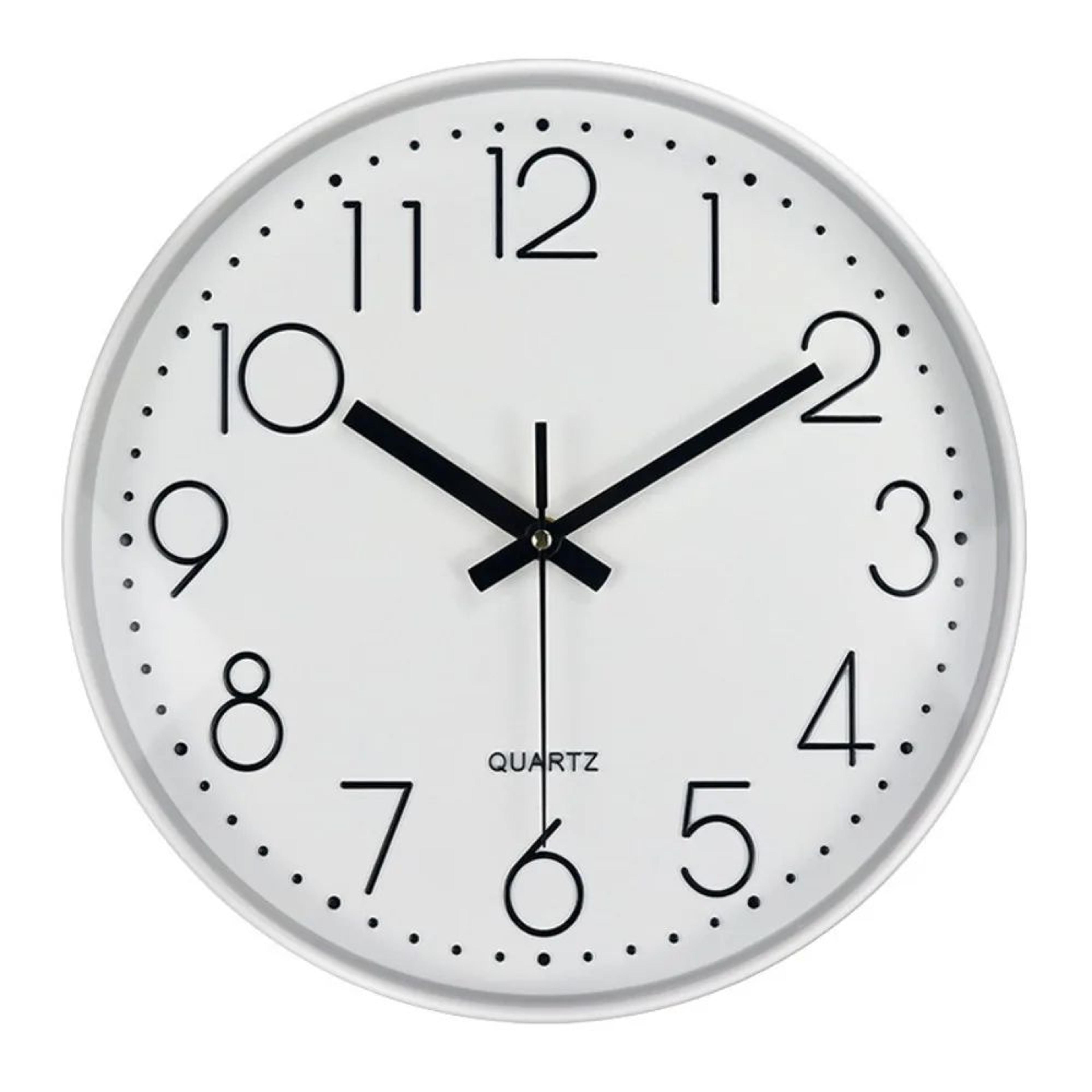 8 In Nordic Silent Wall Clock  NonTicking 3D Number Modern Decorative Clock For Living Room Bedroom 6