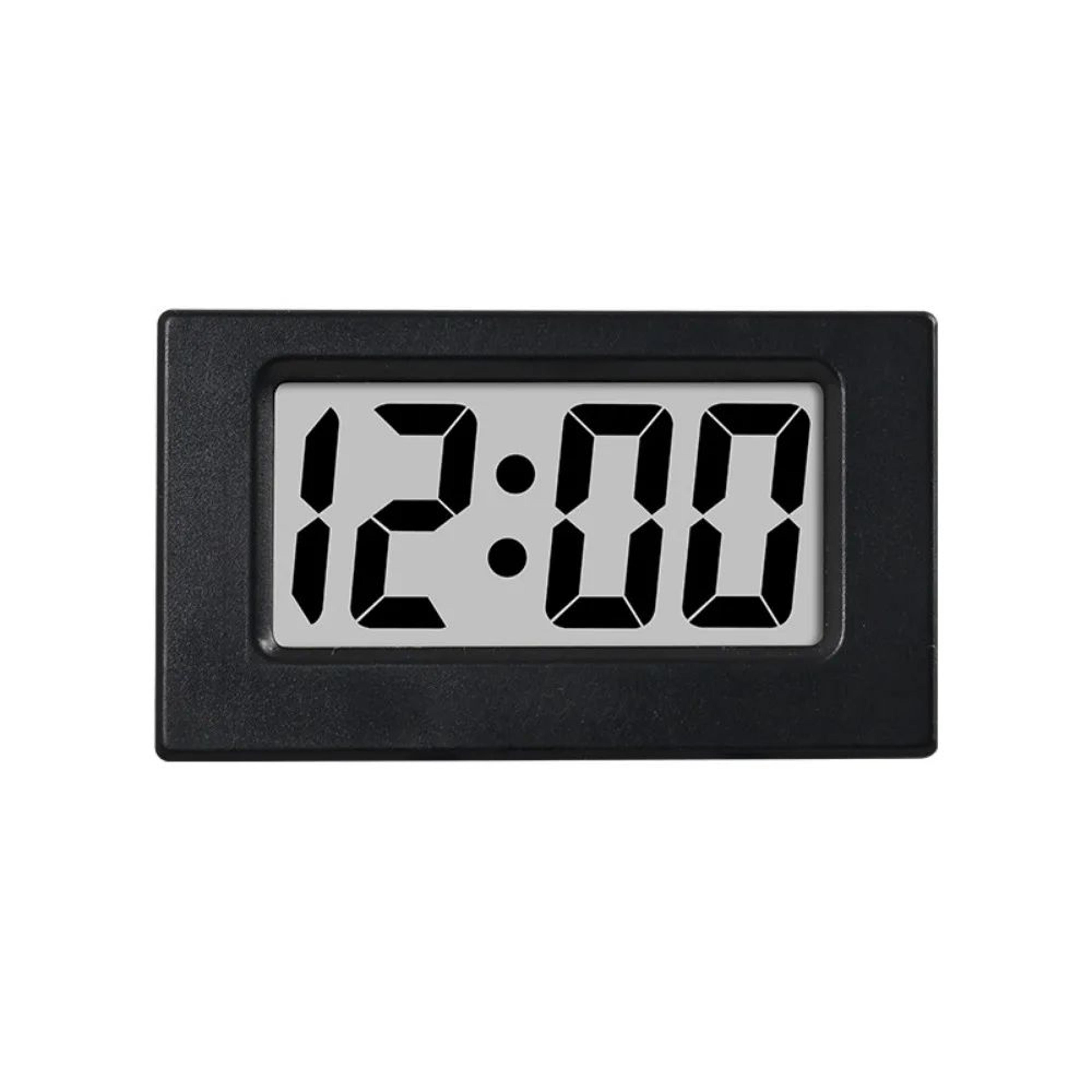 Mini Triangle Digital Desk Clock  Cute Silent Compact Time Display For Bedroom Office Home Desk Dec 6