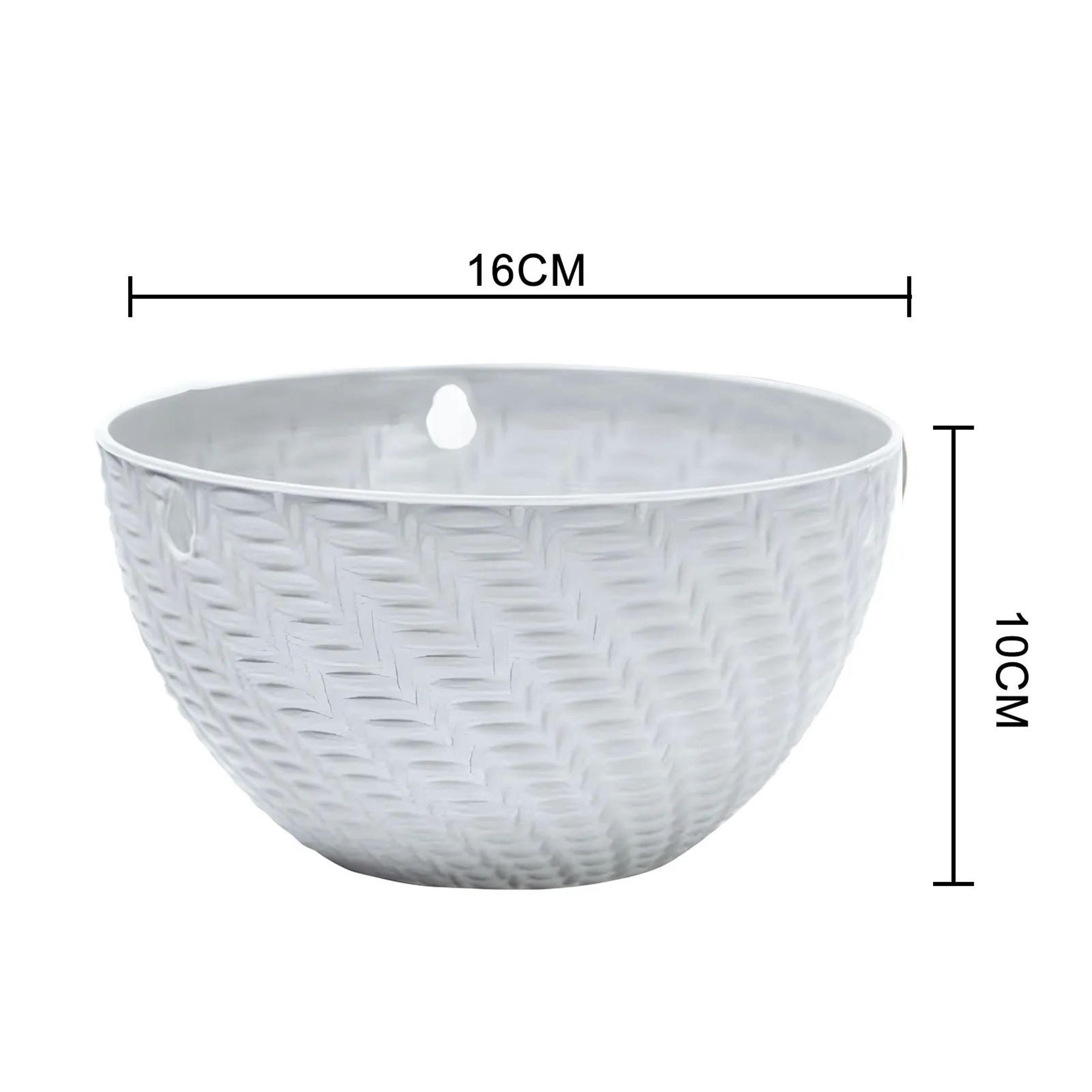 Hanging Plant Basket Pot  Slotted Planter With 118 In Chain Hook For Orchids Succulents  Cactus 4