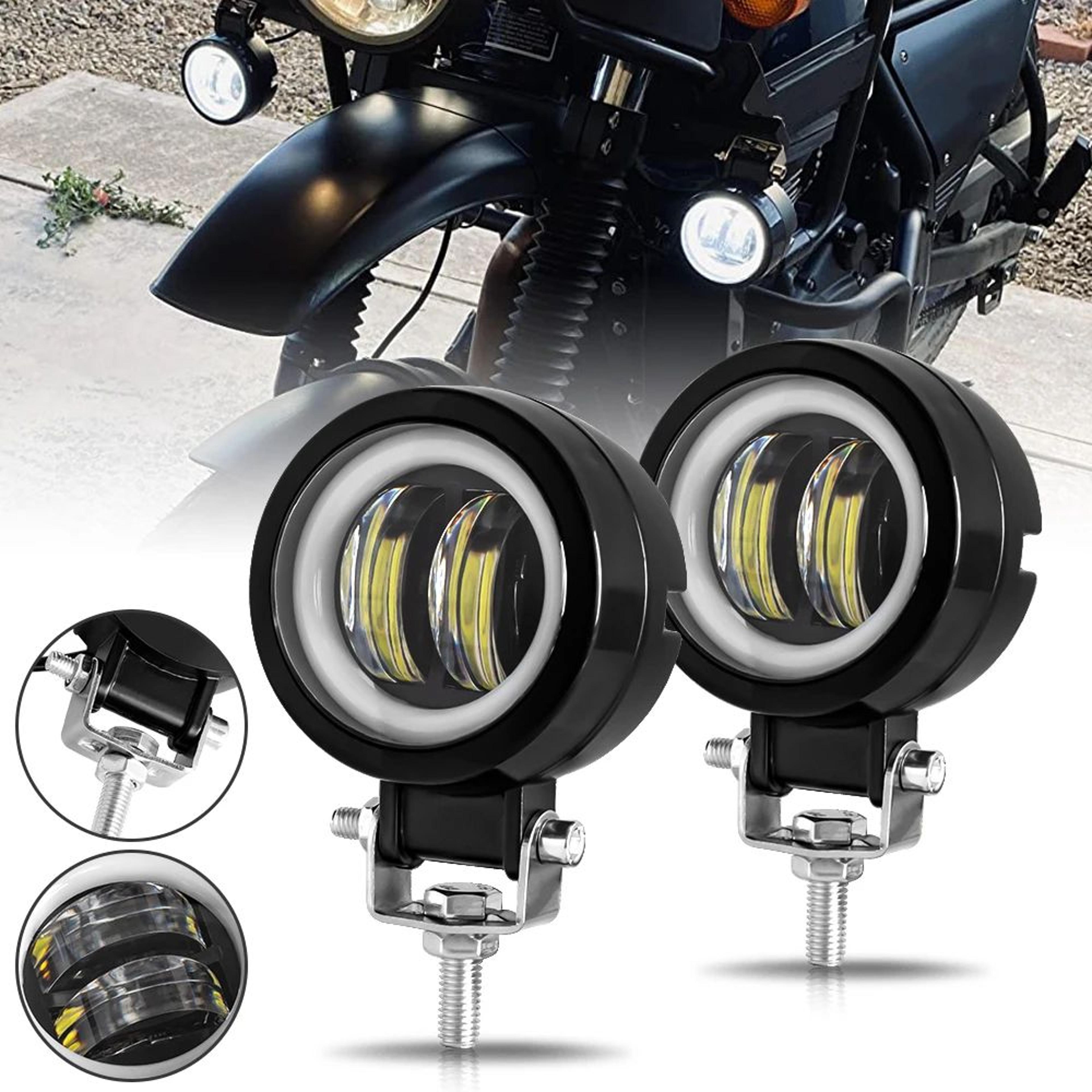 3 in round led work light – 20w halo spotlight with ip67 protection for 12–24v motorcycles, cars, atvs & off-road suvs