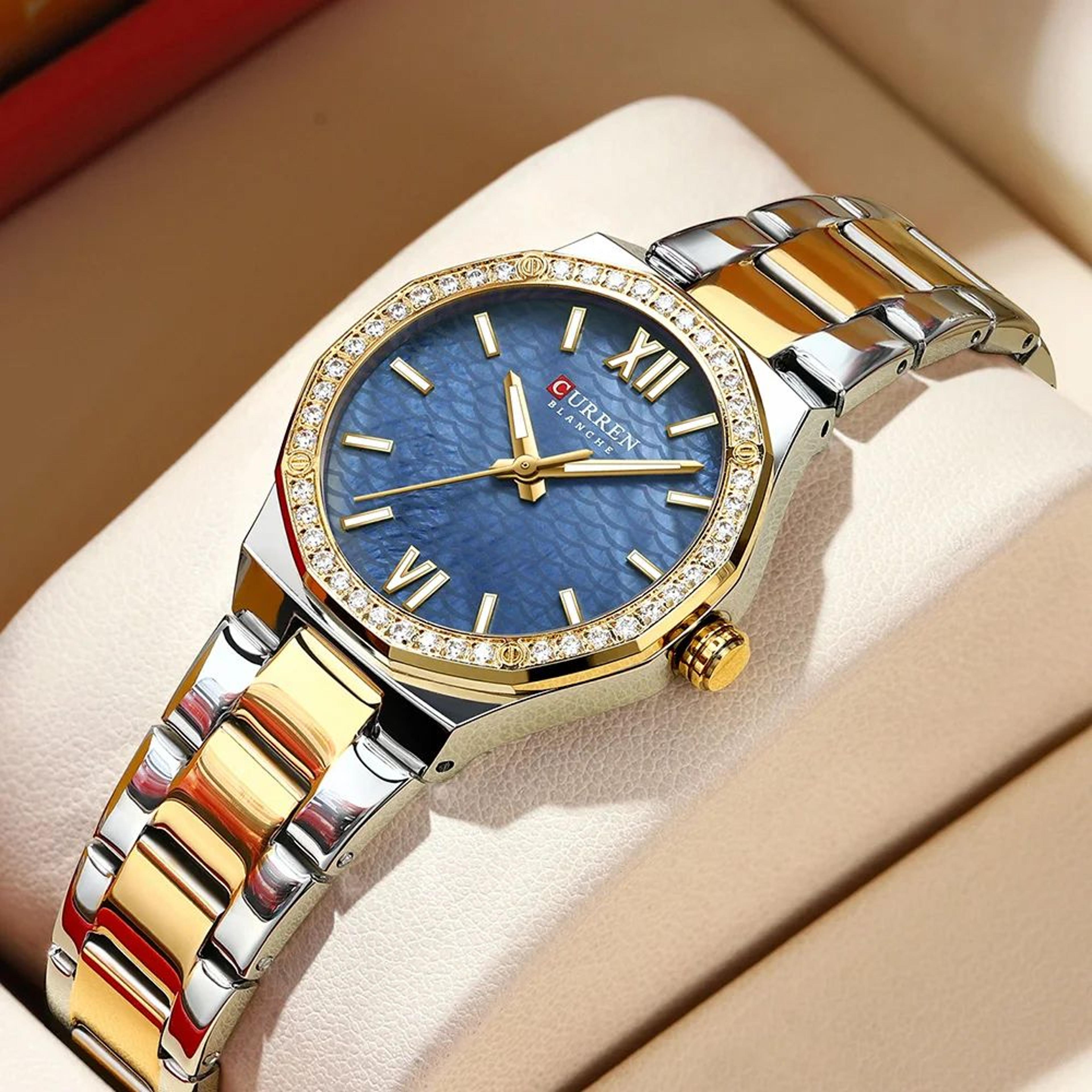 women's quartz bracelet watch – luminous details & elegant casual styling for everyday outfits, work and special gifts