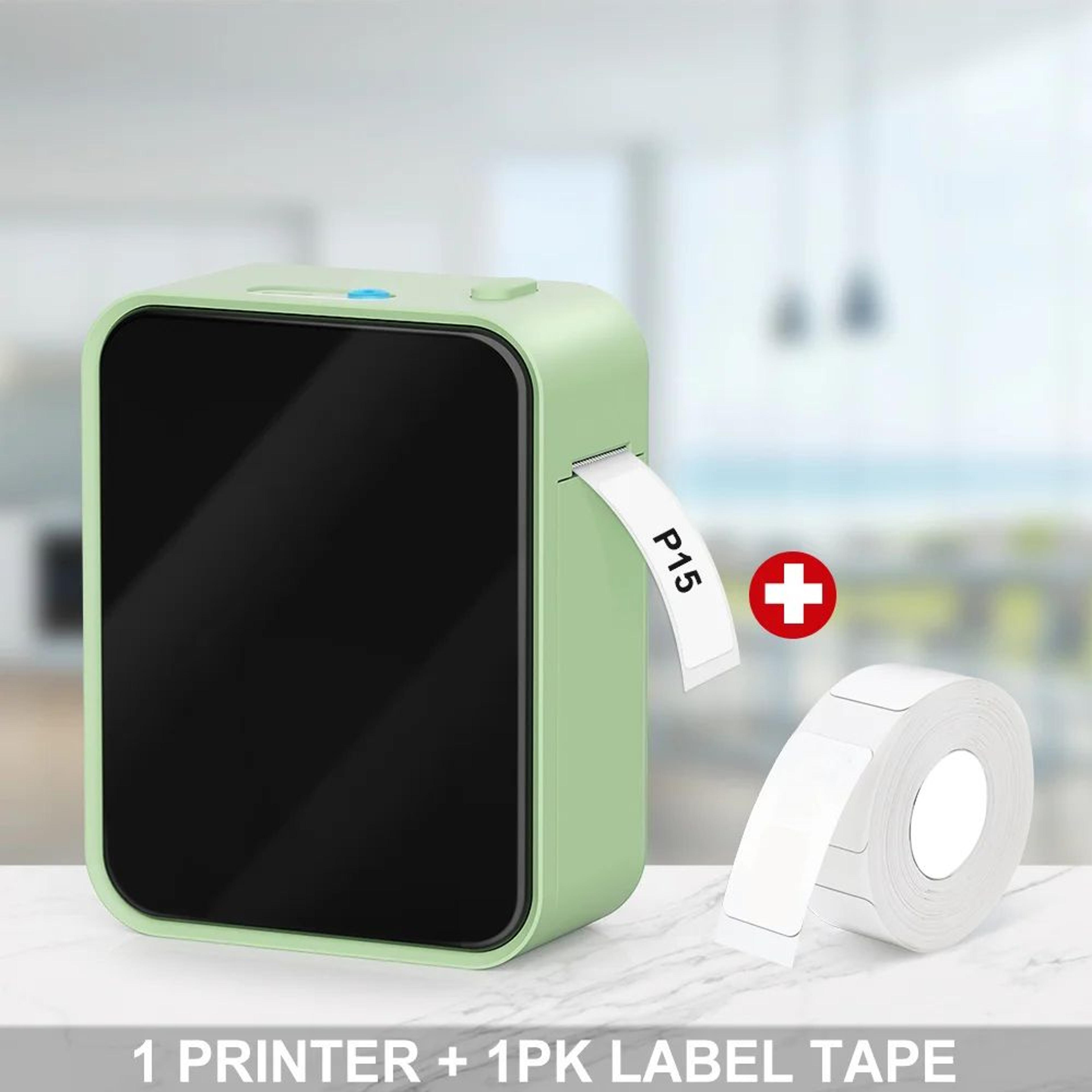 Thermal Label Paper  SelfAdhesive Inkless Sticker Rolls For M1 D110 P12 P15  P50 Printers Home  Off