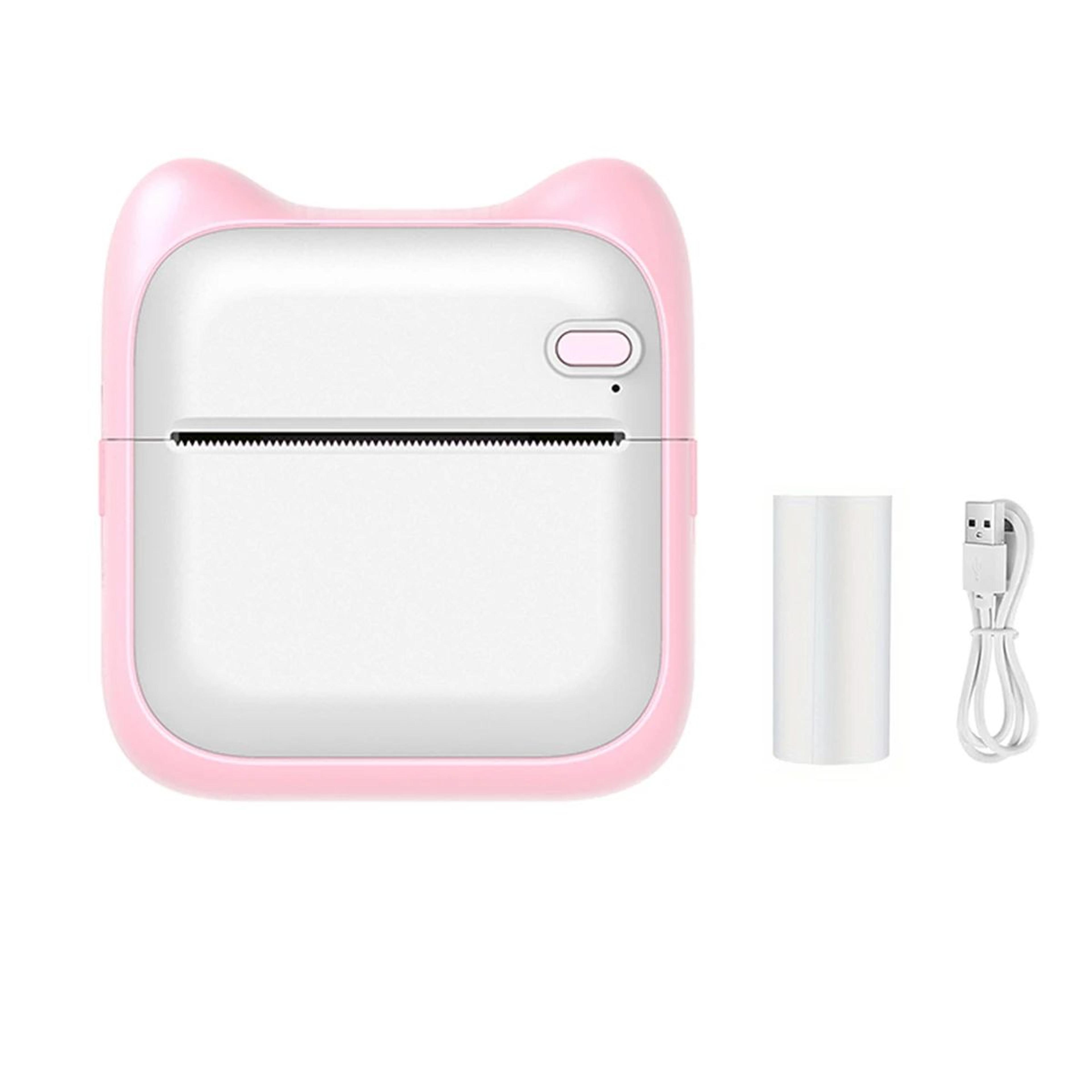 Mini Pocket Printer  Compact Wireless Inkless Thermal Sticker Printing For IPhone  Android Apps Hom