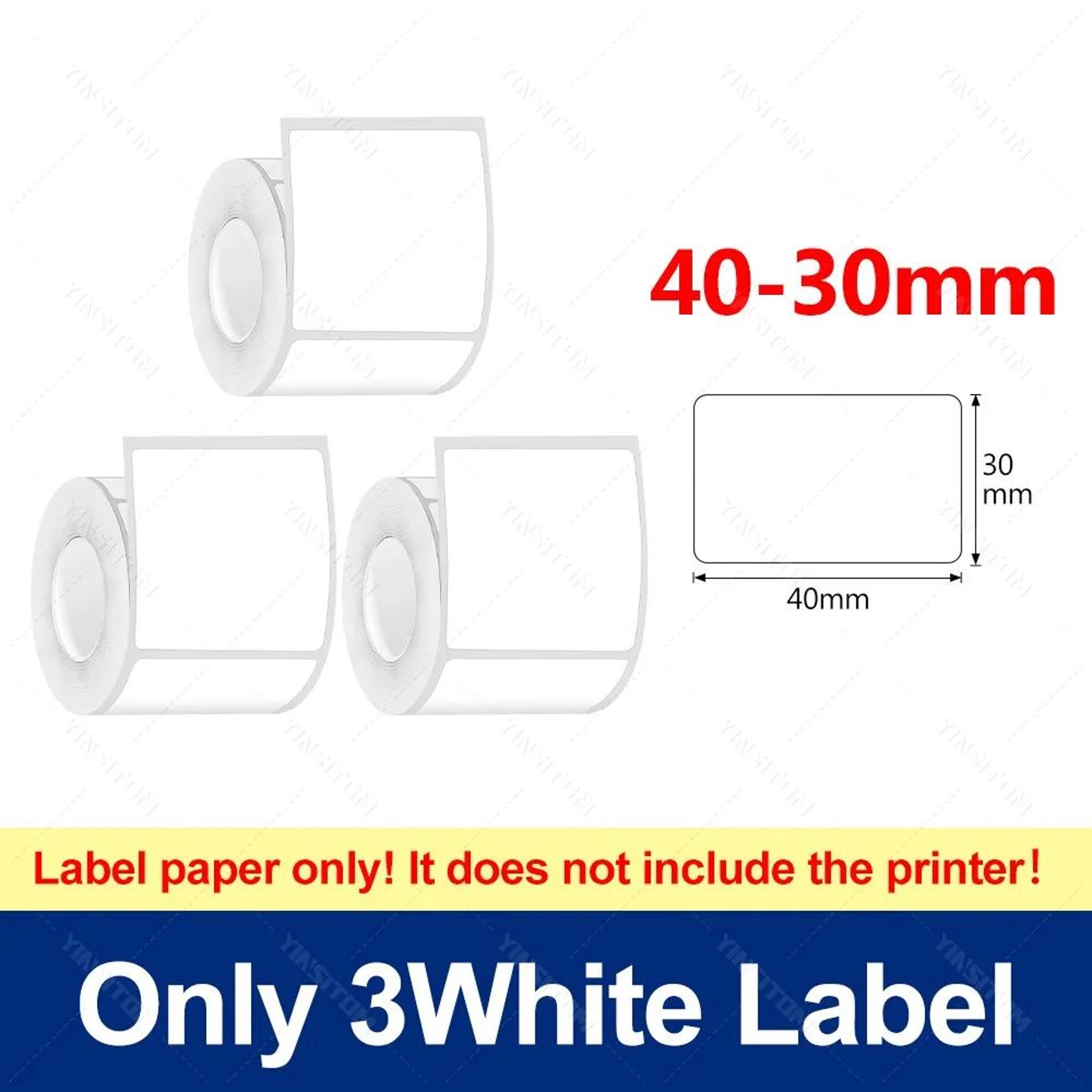 Mini Label Printer  Bluetooth Inkless Barcode  Price Sticker Maker For IOS Android Home  Business V 15