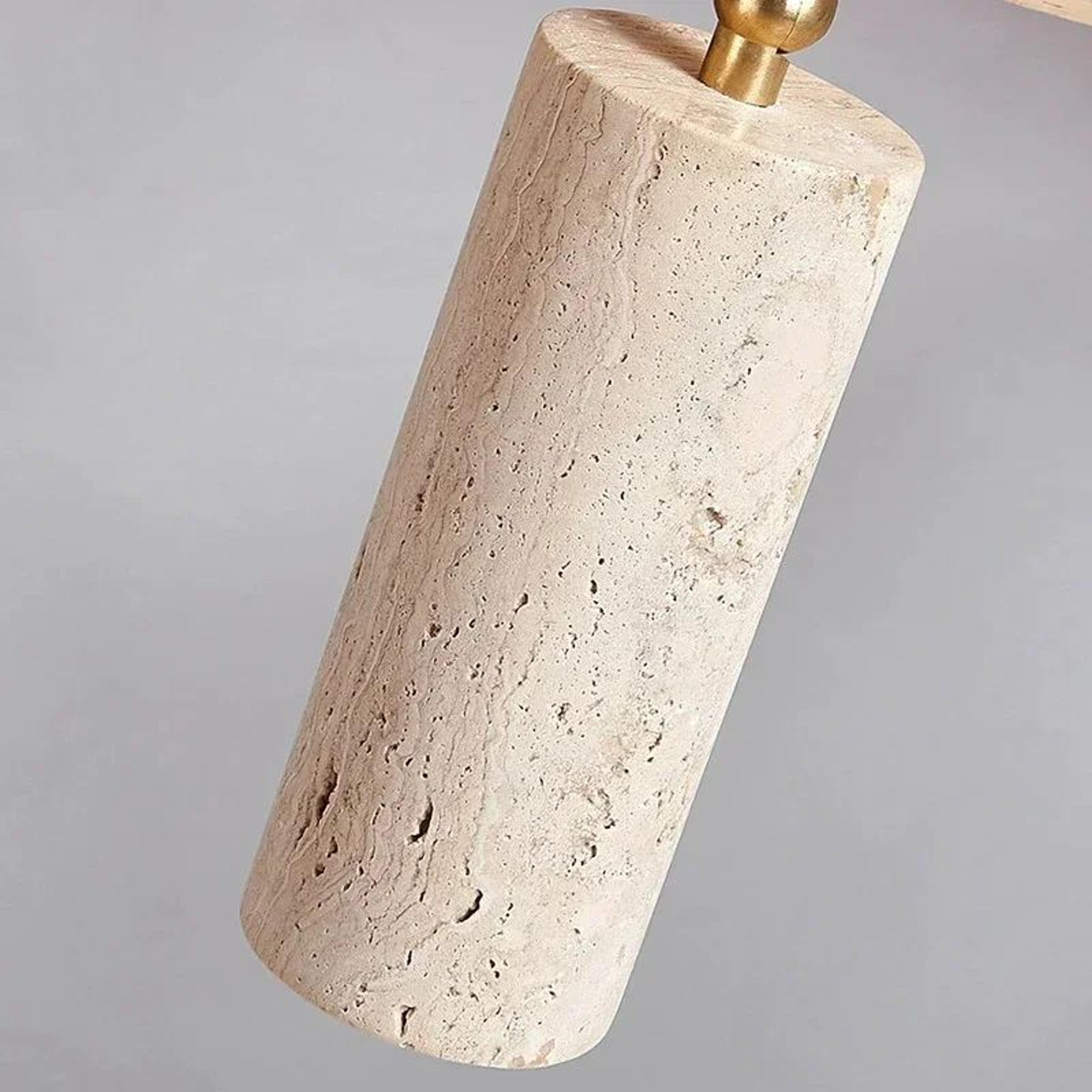 Natural Yellow Cave Stone LED Spotlight  Wood Ceiling Lamp For Living Room Restaurant Bar  Clothing 5