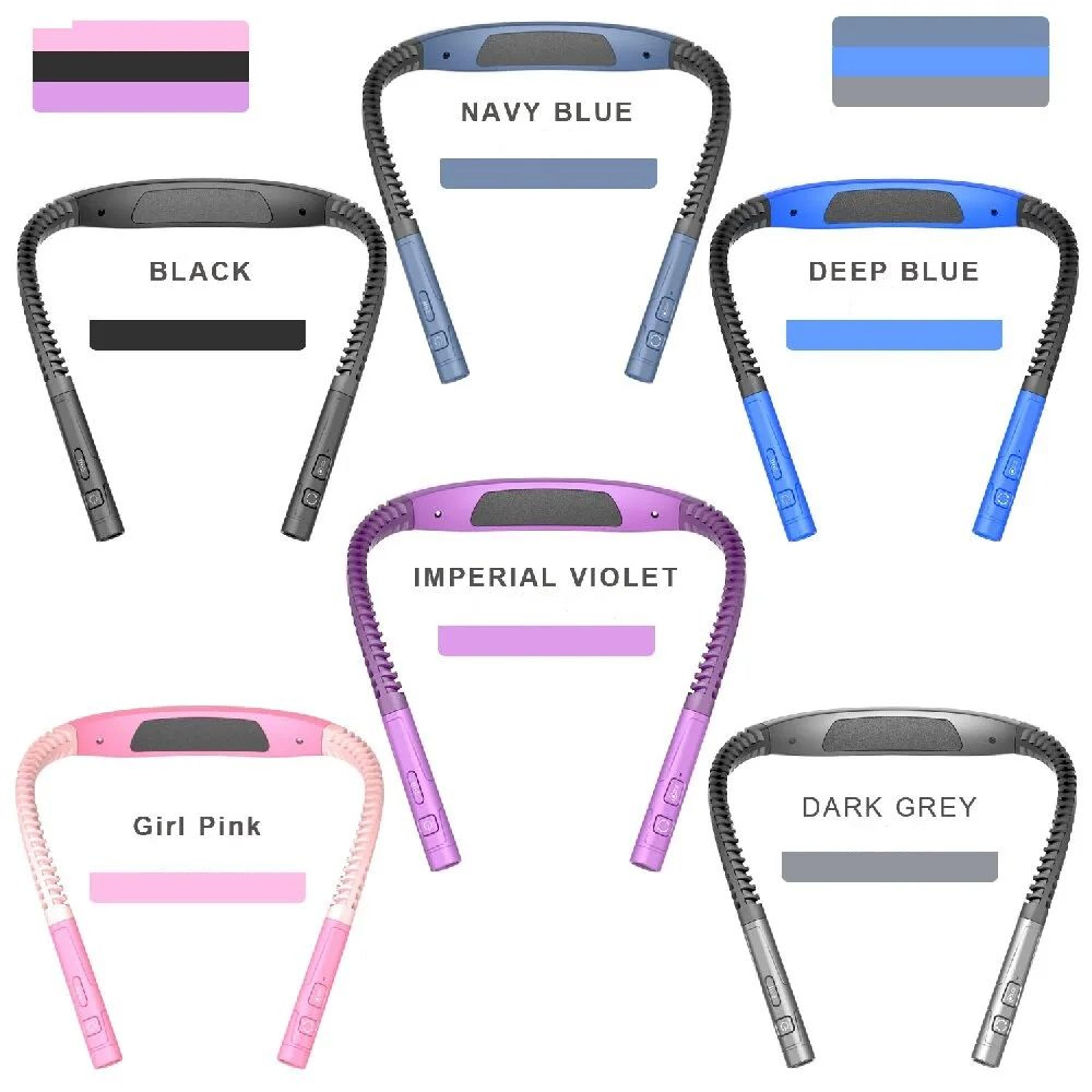 Neck Reading Light  USB Rechargeable Book Lamp With Flexible Arms 3 Light Colors And 3 Brightness L 5