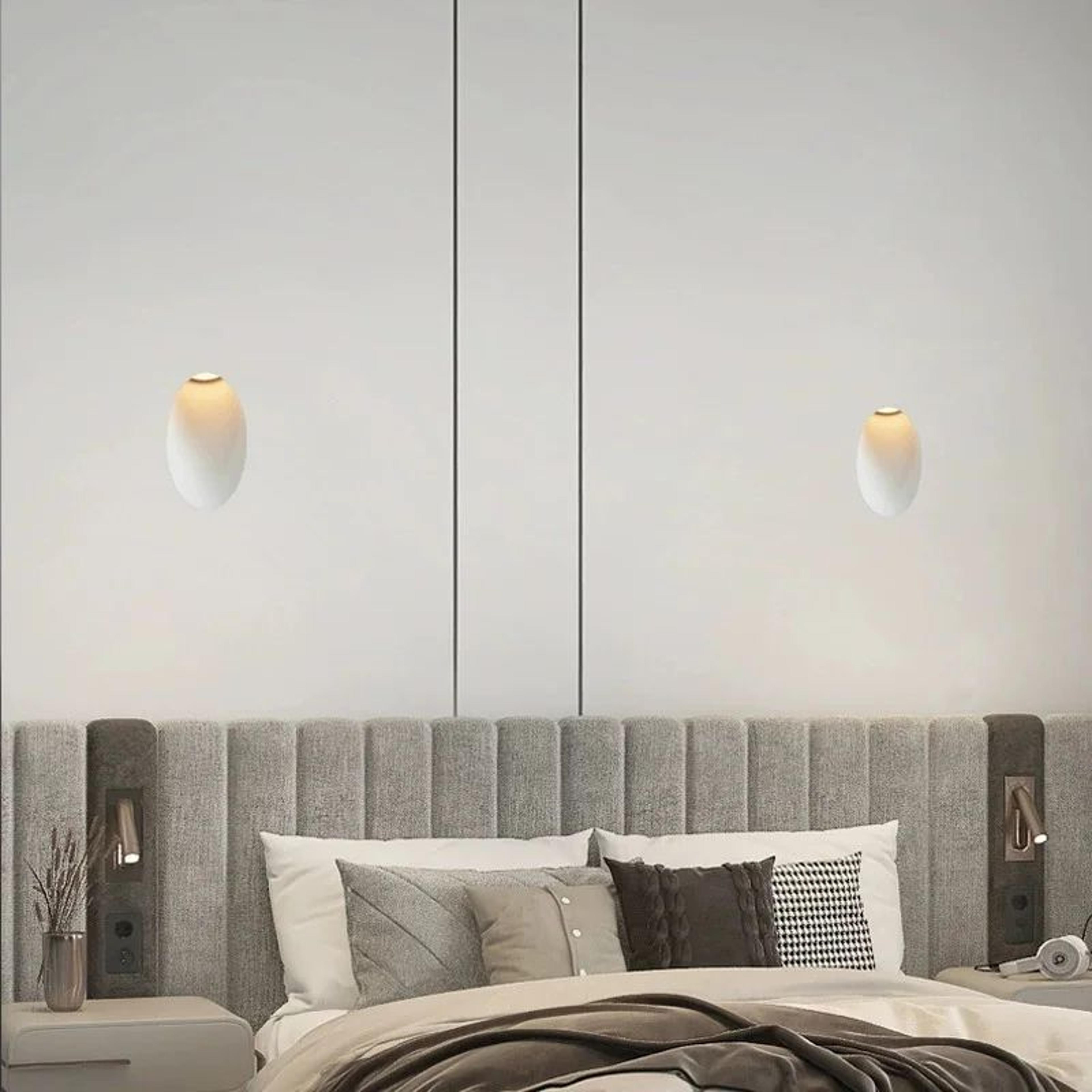 Recessed Gypsum LED Step Light  COB Embedded Stair Wall Lamp For Corridor Hallway  Indoor Decorativ 3