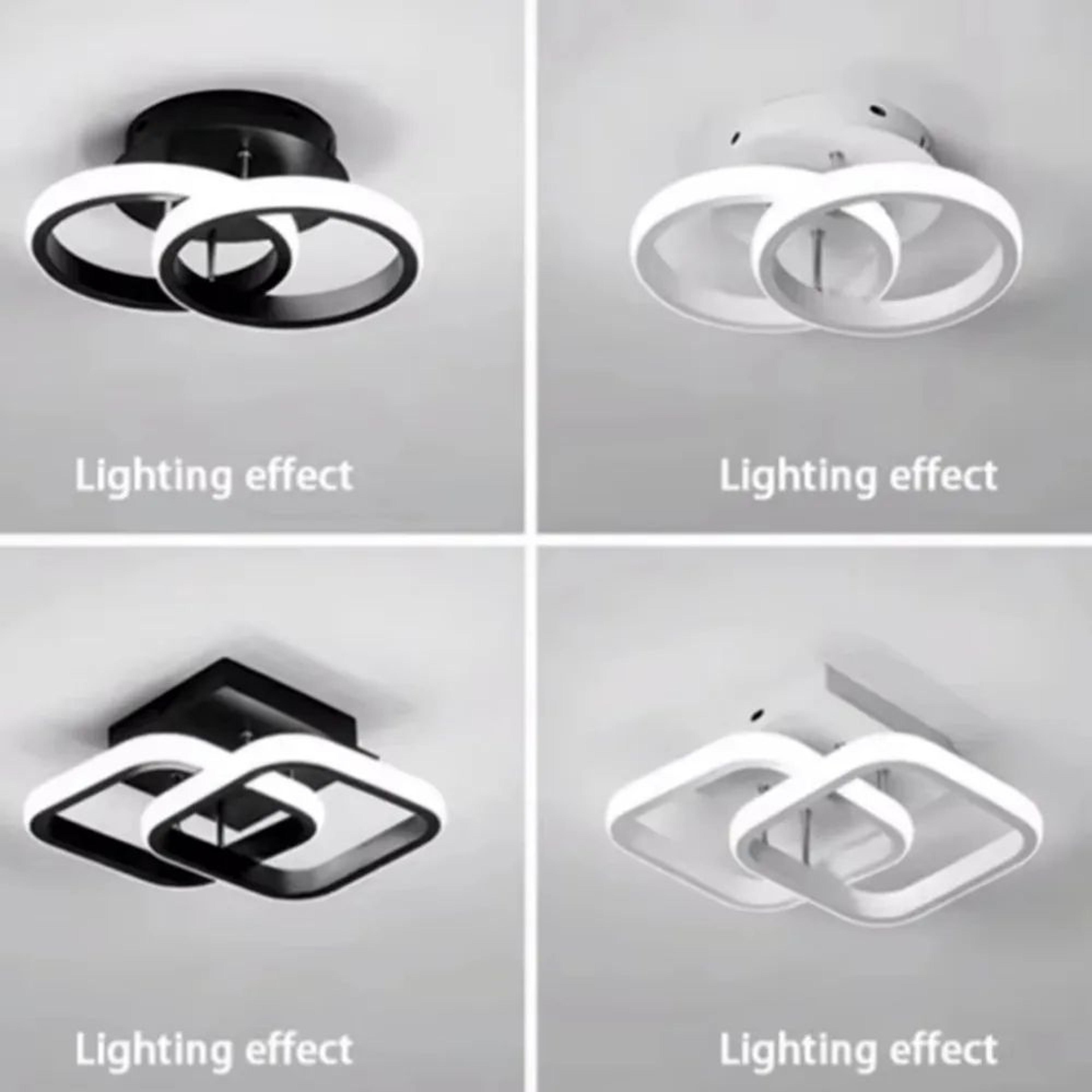 25 W LED Ceiling Light  Modern Surface Mounted 3 Color Lamp For Bedroom Living Room Corridor Stairc 3