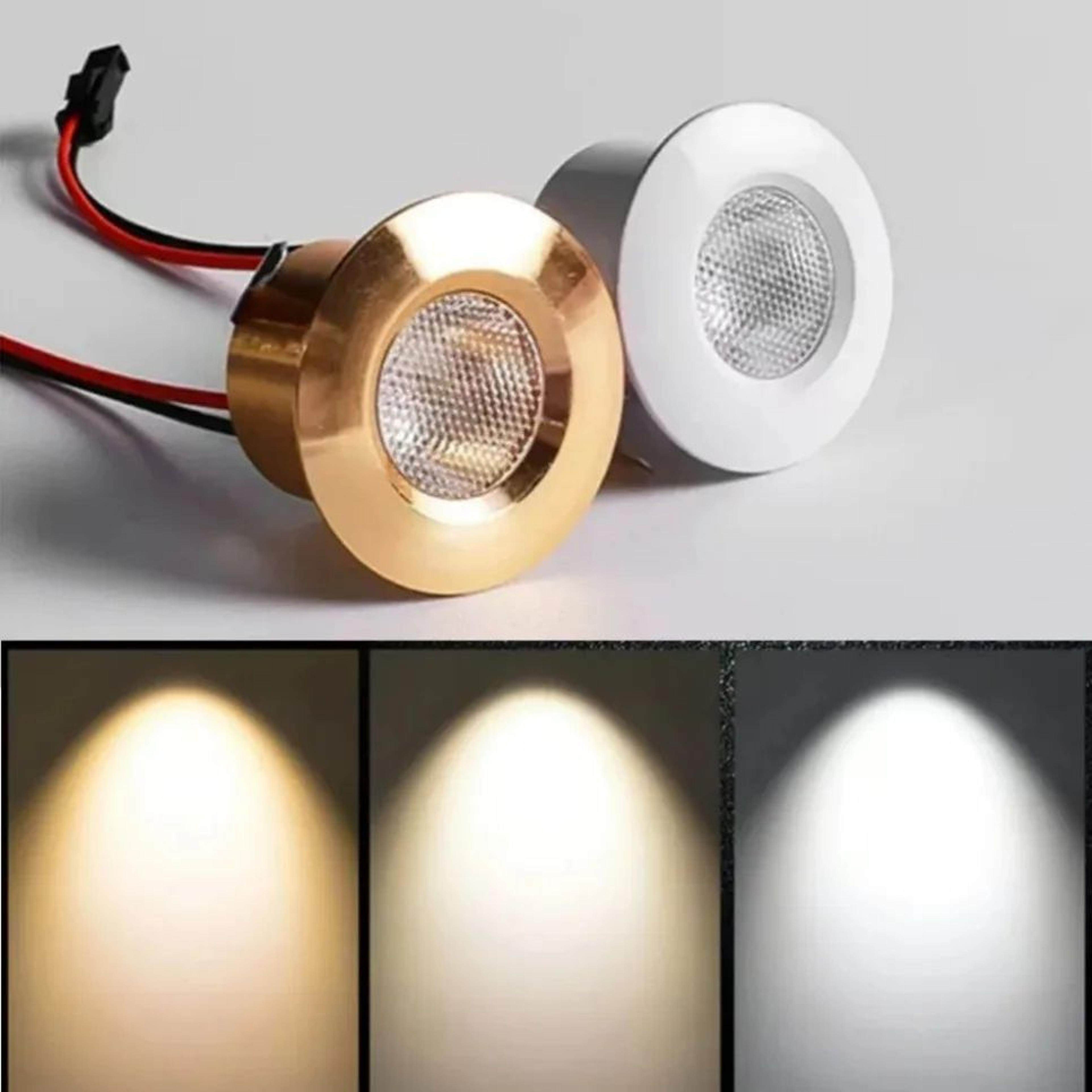 3W Recessed LED Spotlight  Cabinet Downlight With Driver For Jewelry Displays Bookcases Wine Cabine 2
