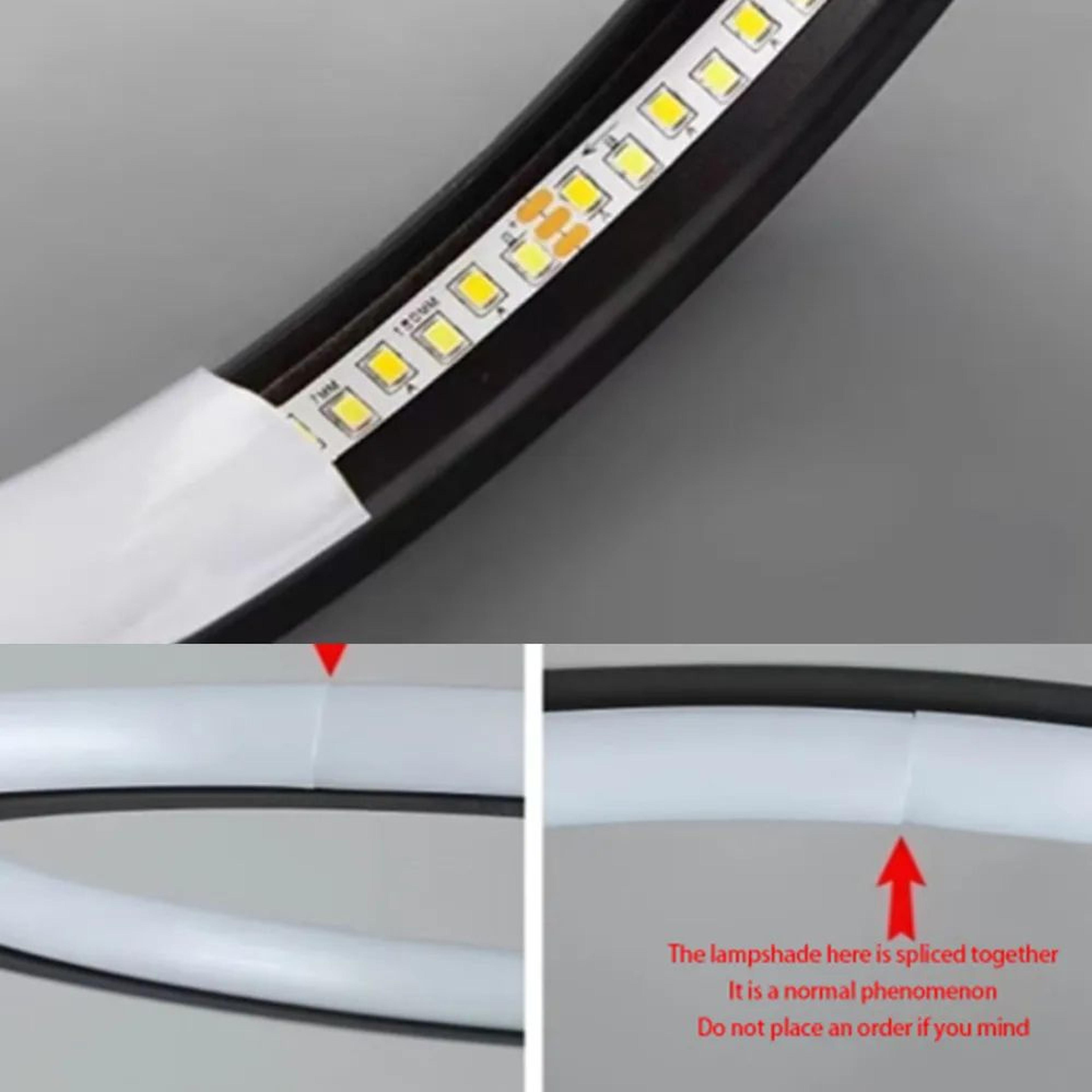 Modern LED Ceiling Light  20 W Simple Tricolor Lamp In Black Or White For Corridor Entryway Stairca 5
