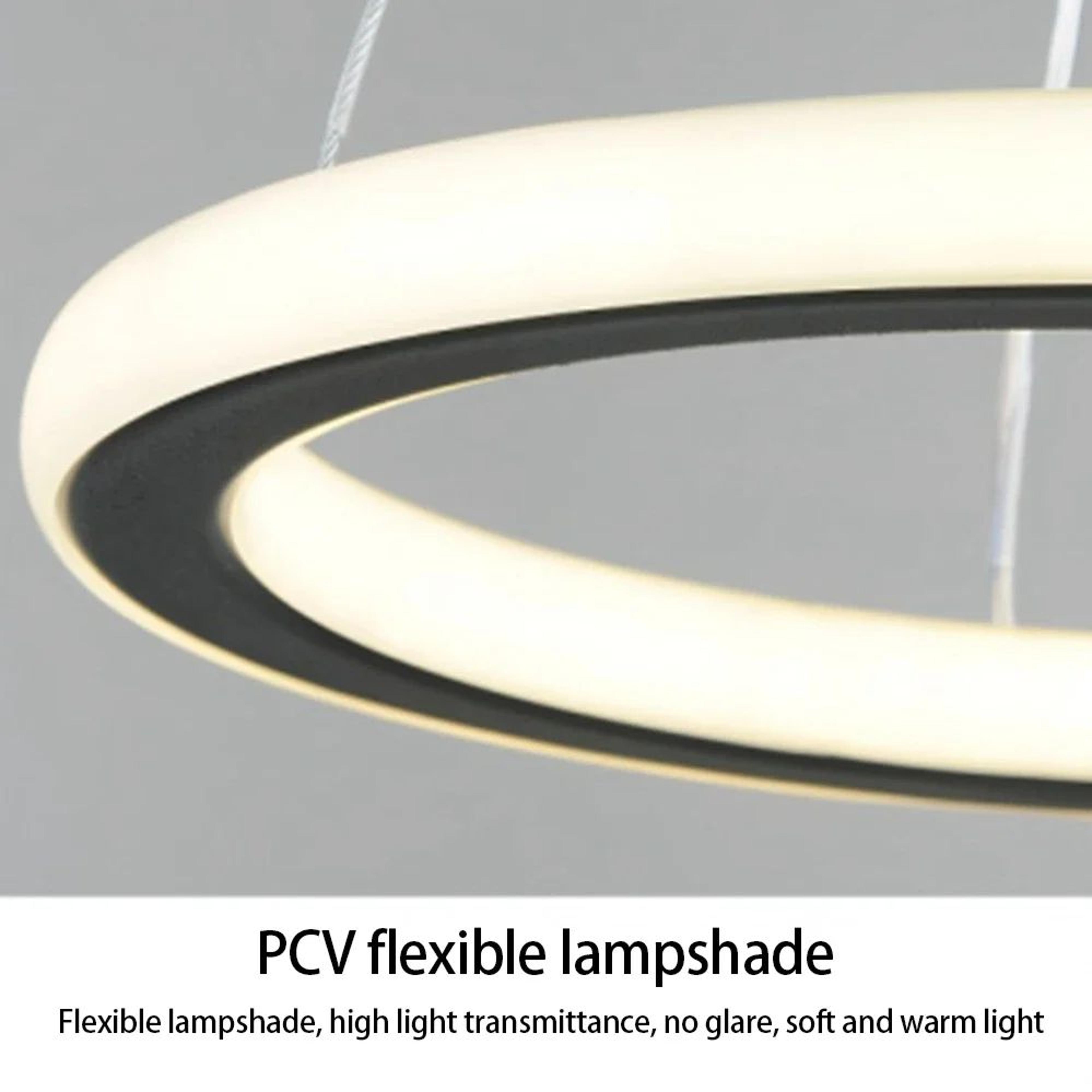 Modern LED Pendant Lamp  3 Color Hanging Ceiling Lamp In Gold Or Black For Bedroom Dining Room Aisl