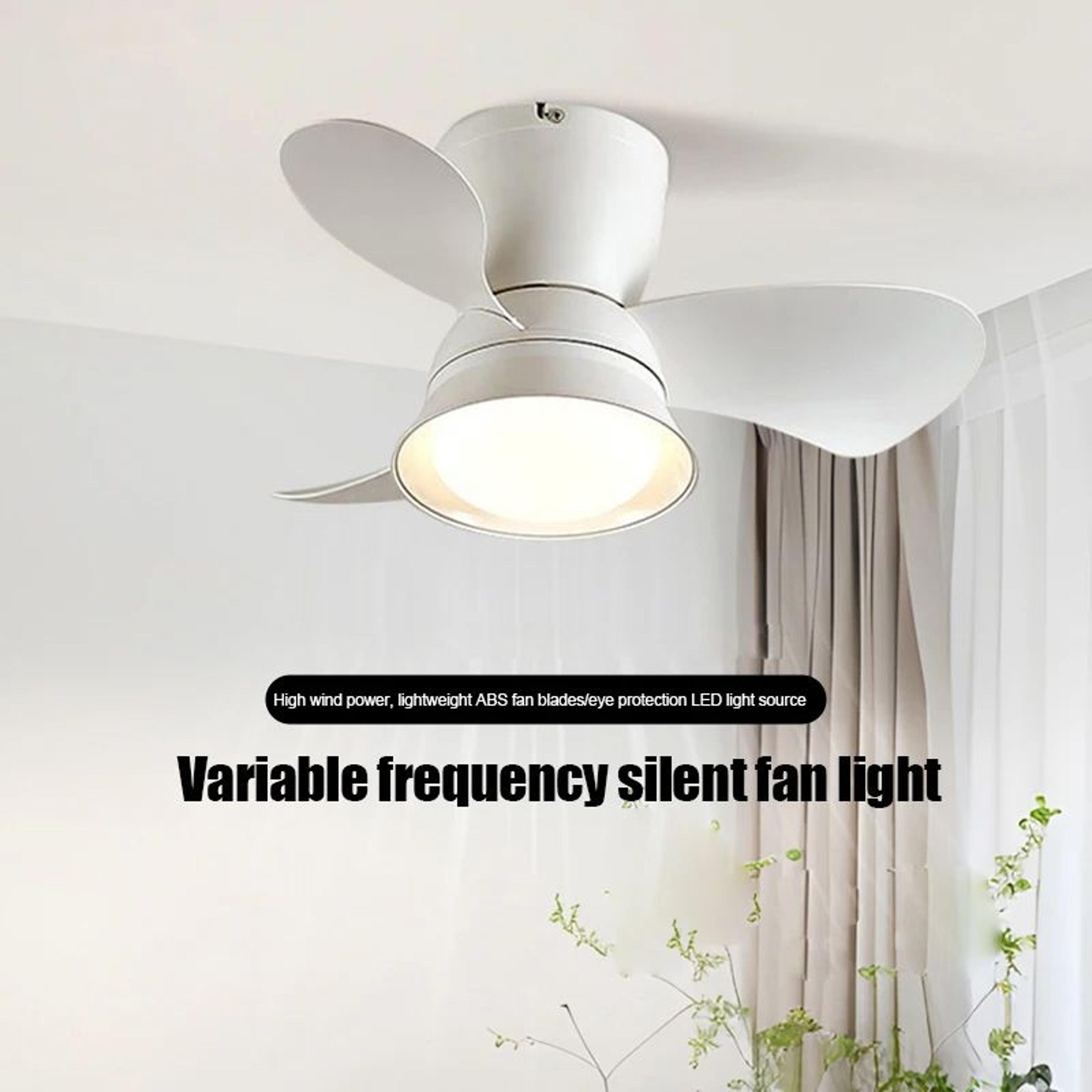 Ceiling Fan With LED Lights  Remote Control 3 Speed Reversible Fan With Dimmable Lighting For Bedro 3