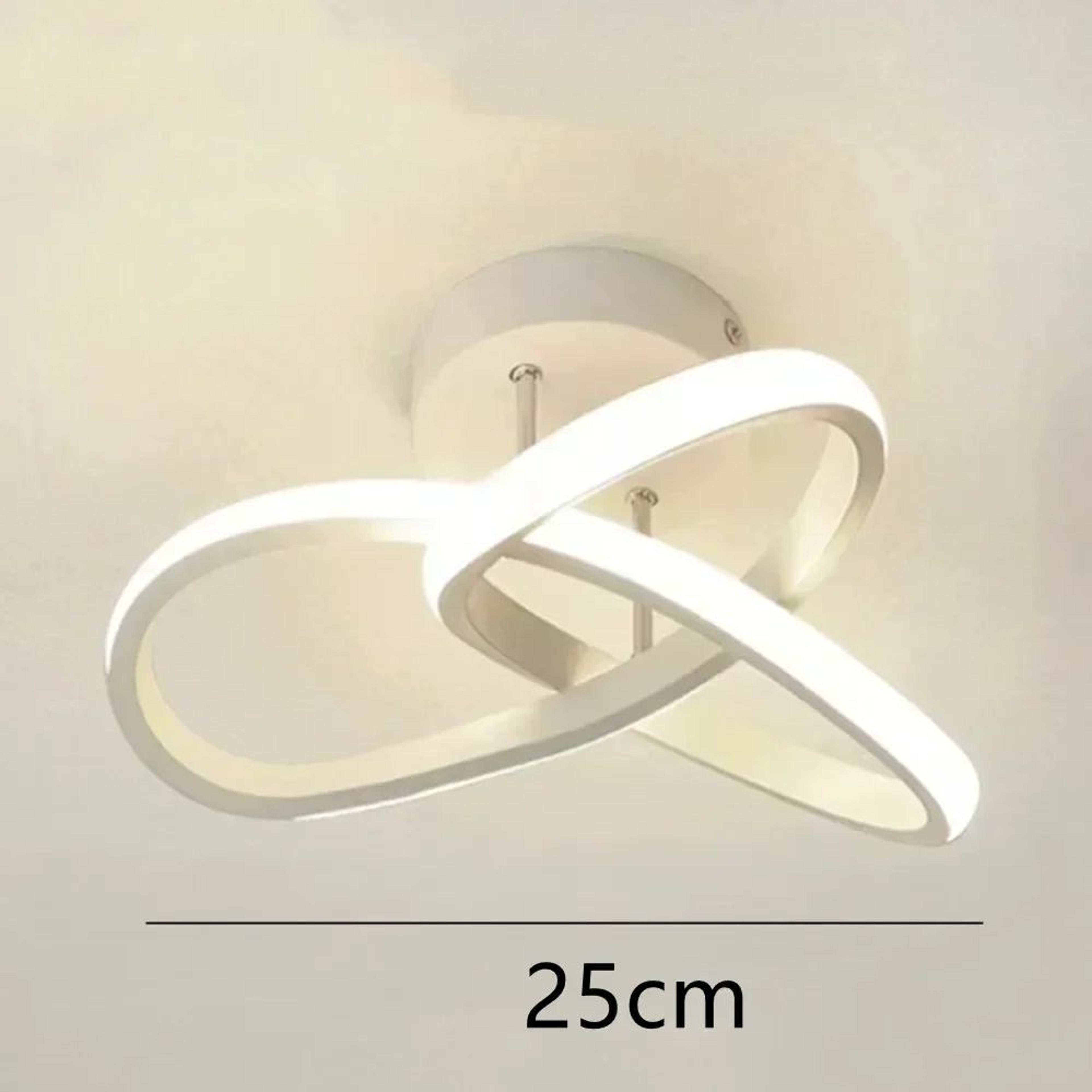Modern LED Strip Ceiling Light  Minimalist 3 Color Lamp In Black White Or Gold For Living Room Aisl 16