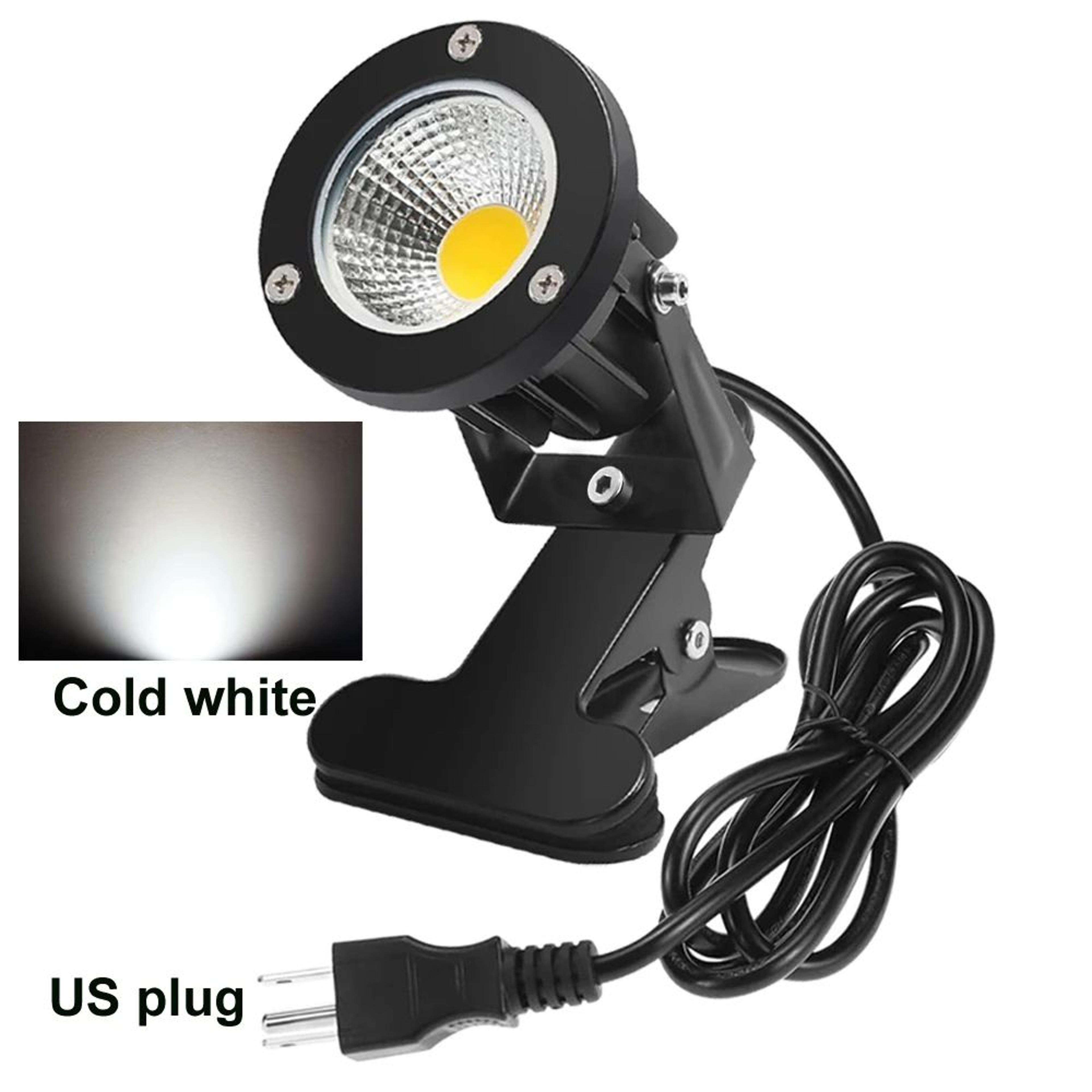 Clamp Spotlight  12 W Clip On Accent Light With Plug For Desk Plant Decor Artwork Trade Show And Wo 9