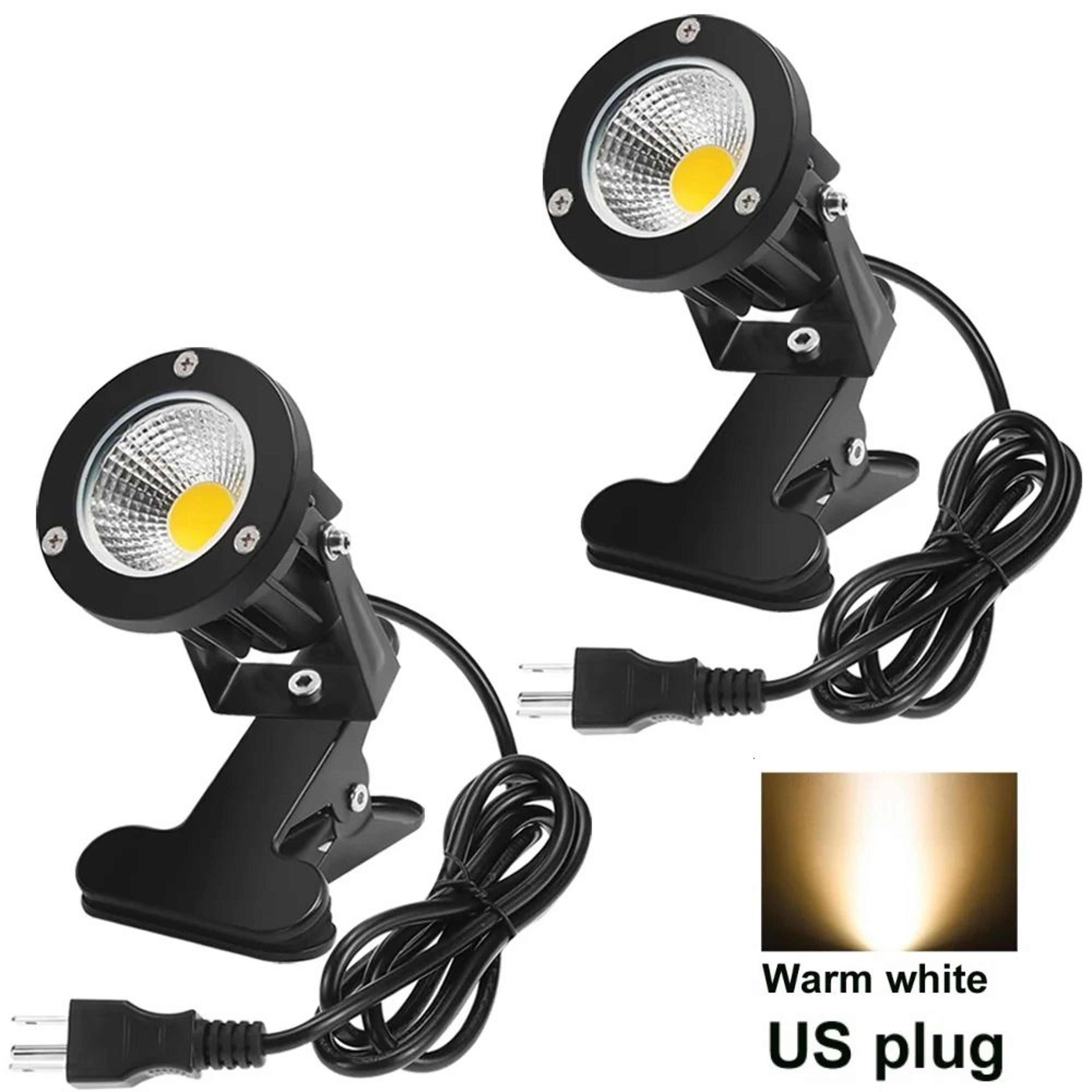 Clamp Spotlight  12 W Clip On Accent Light With Plug For Desk Plant Decor Artwork Trade Show And Wo 10