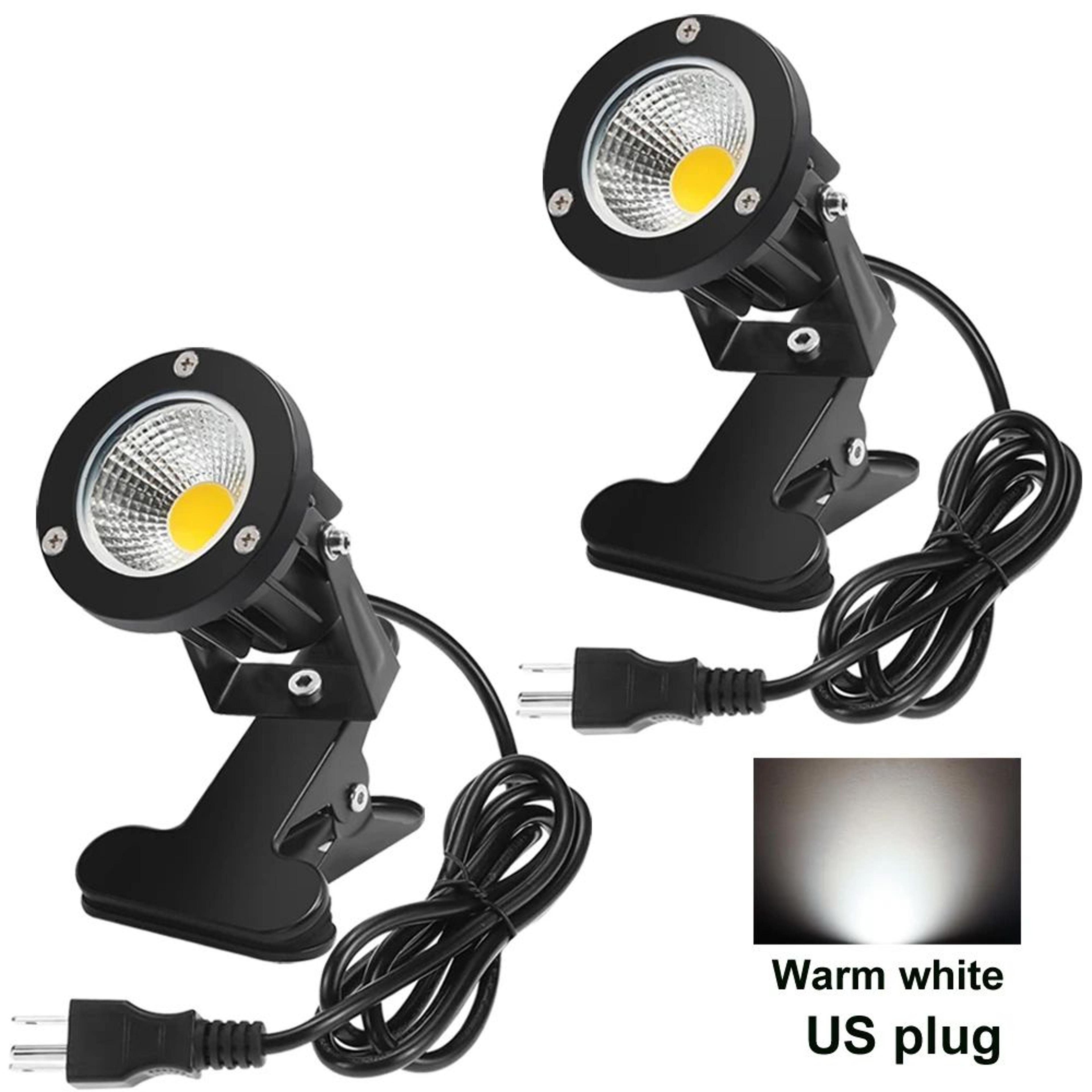 Clamp Spotlight  12 W Clip On Accent Light With Plug For Desk Plant Decor Artwork Trade Show And Wo 11