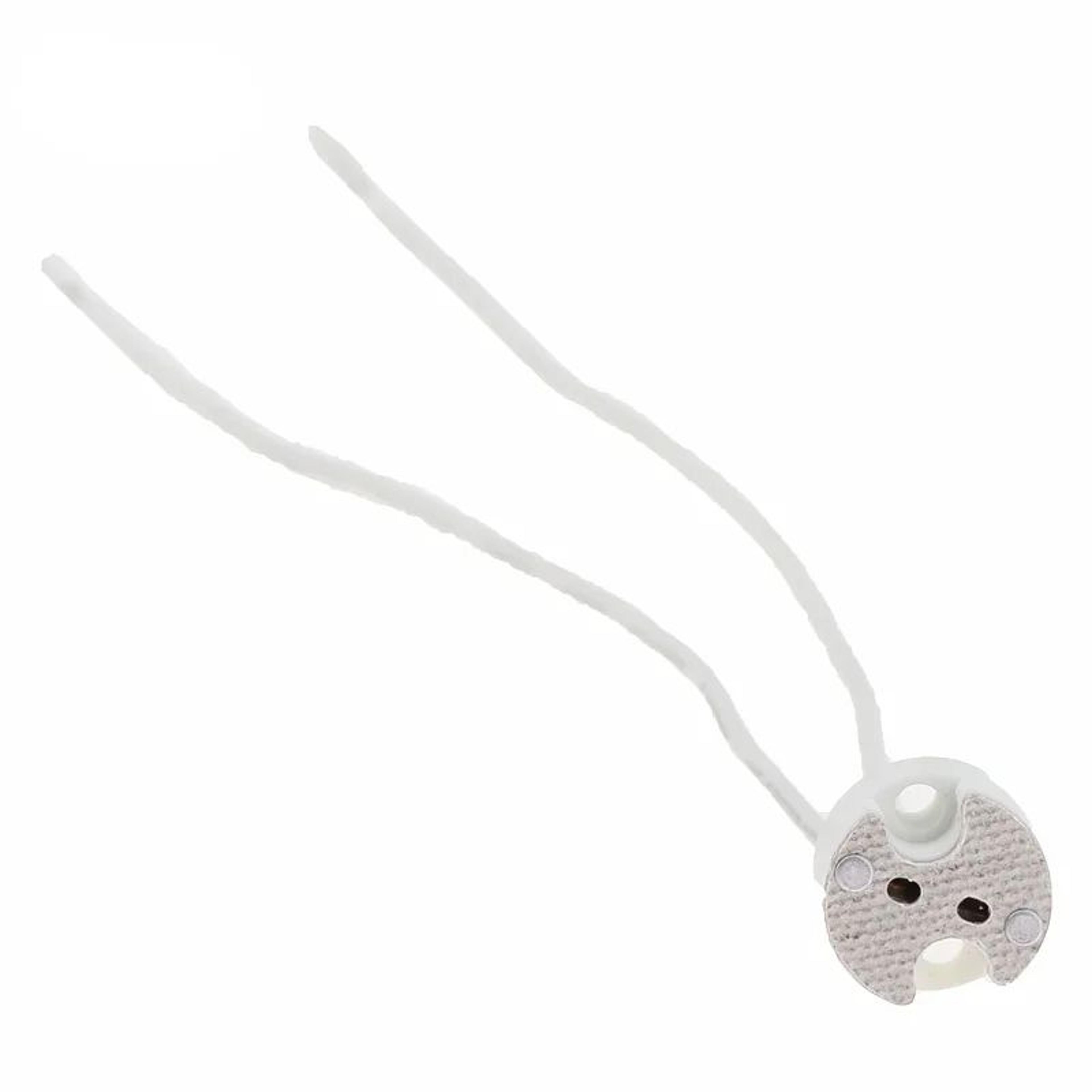 White Metal Recessed Downlight Trim  Round Ceiling Spotlight Fitting For GU10 MR16 GU53 With 315 In 9
