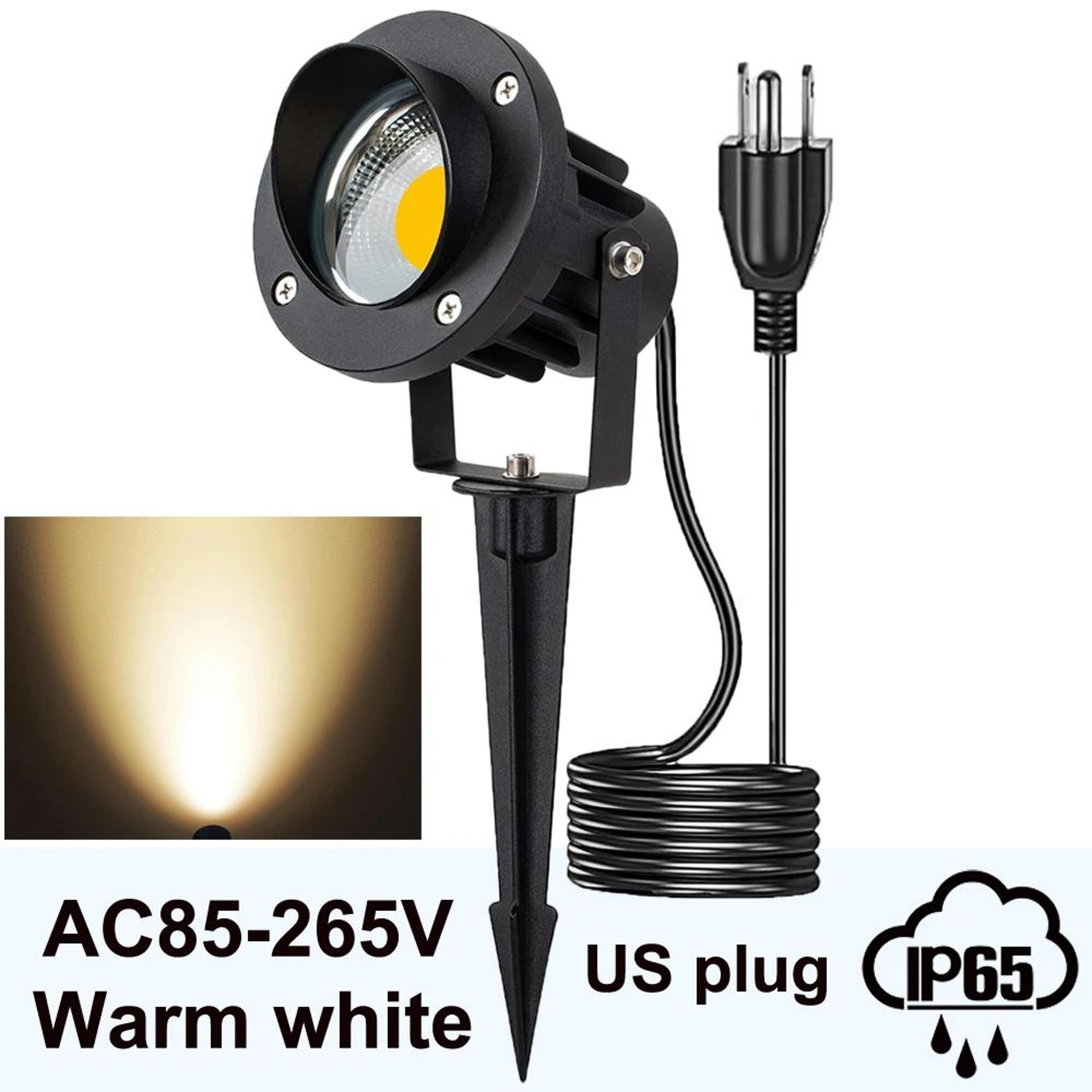 20W LED Landscape Spotlight  Decorative Plug In Accent Light For Indoor Outdoor Garden Lawn Tree An 9